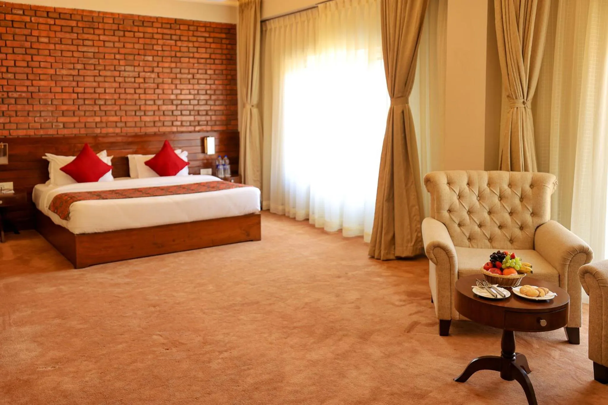 Bed in Hotel Dolmaling