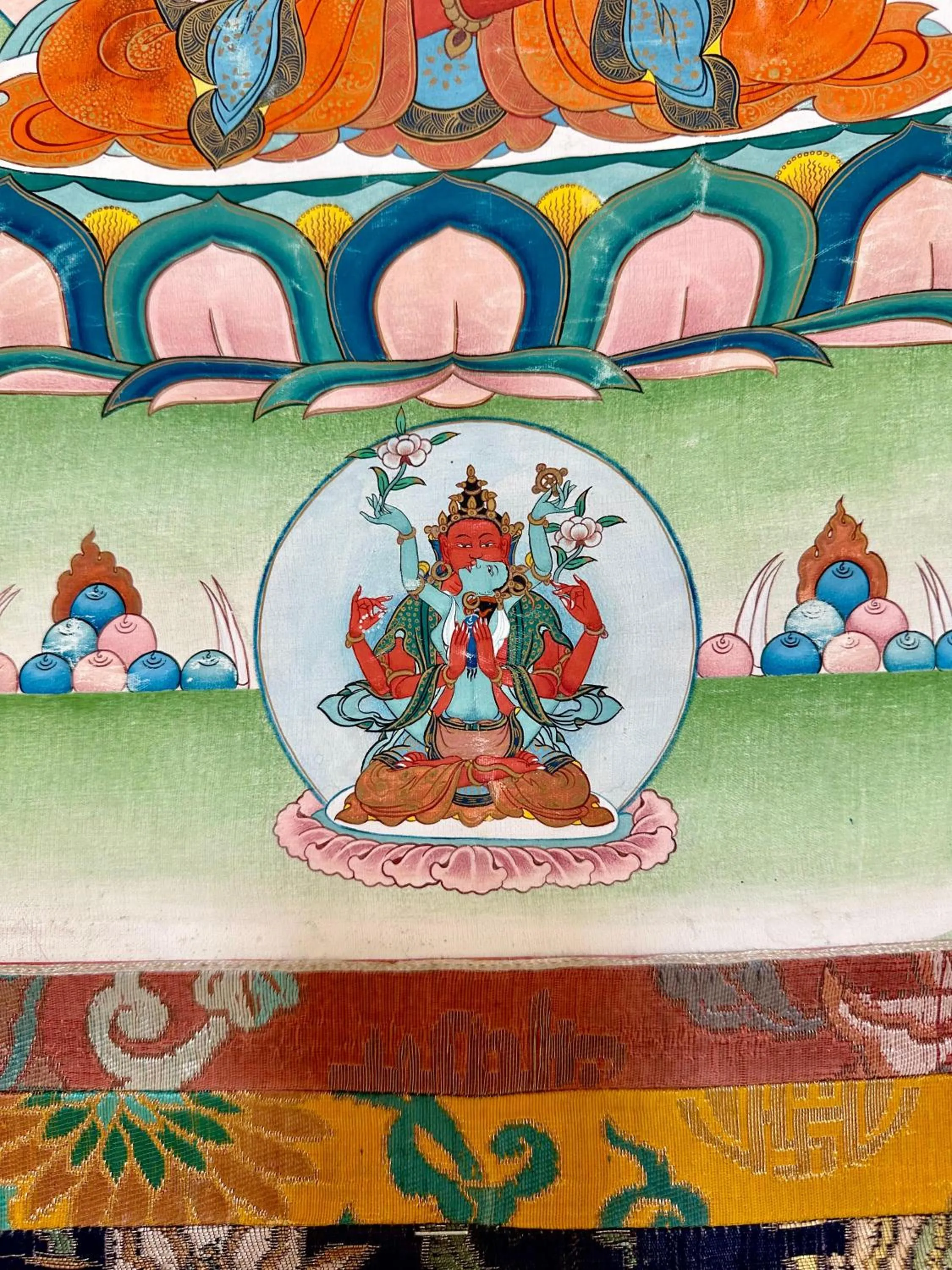 Decorative detail in Hotel Dolmaling