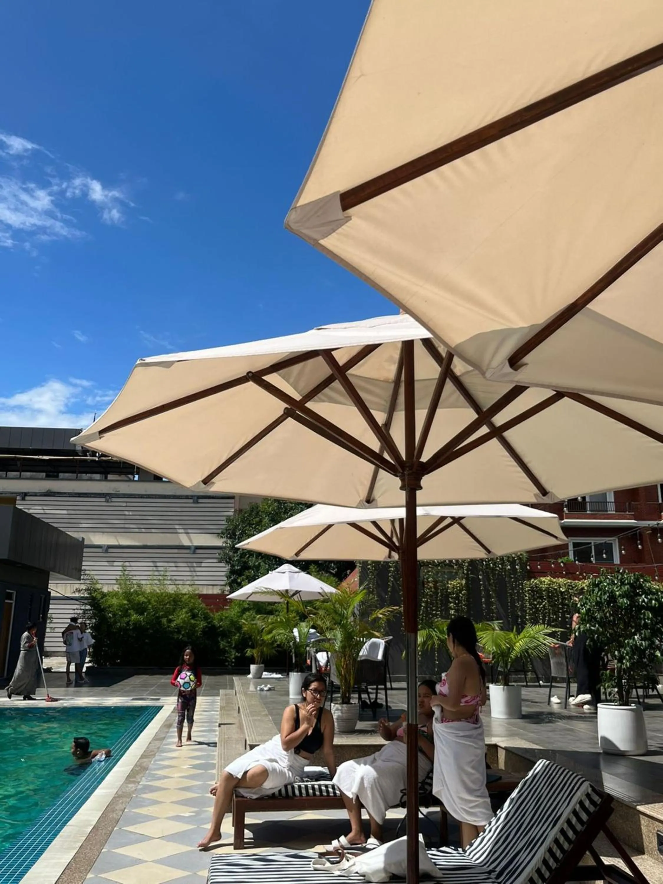 Patio in Hotel Dolmaling