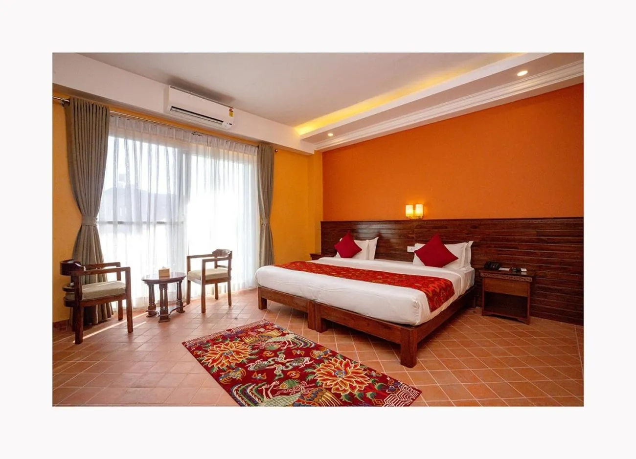 Bedroom, Bed in Hotel Dolmaling