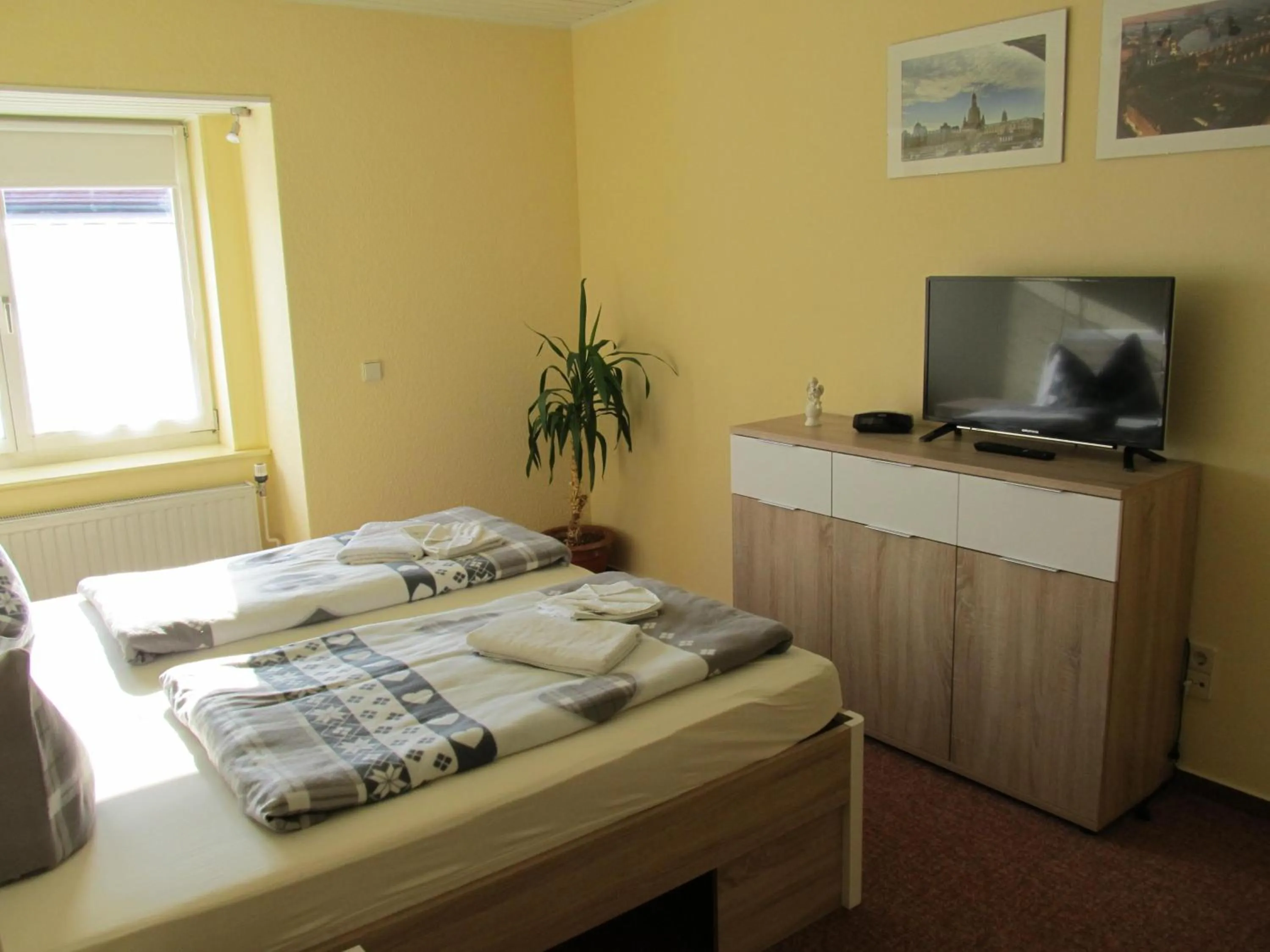 Bed in Hotel Landhaus Nassau