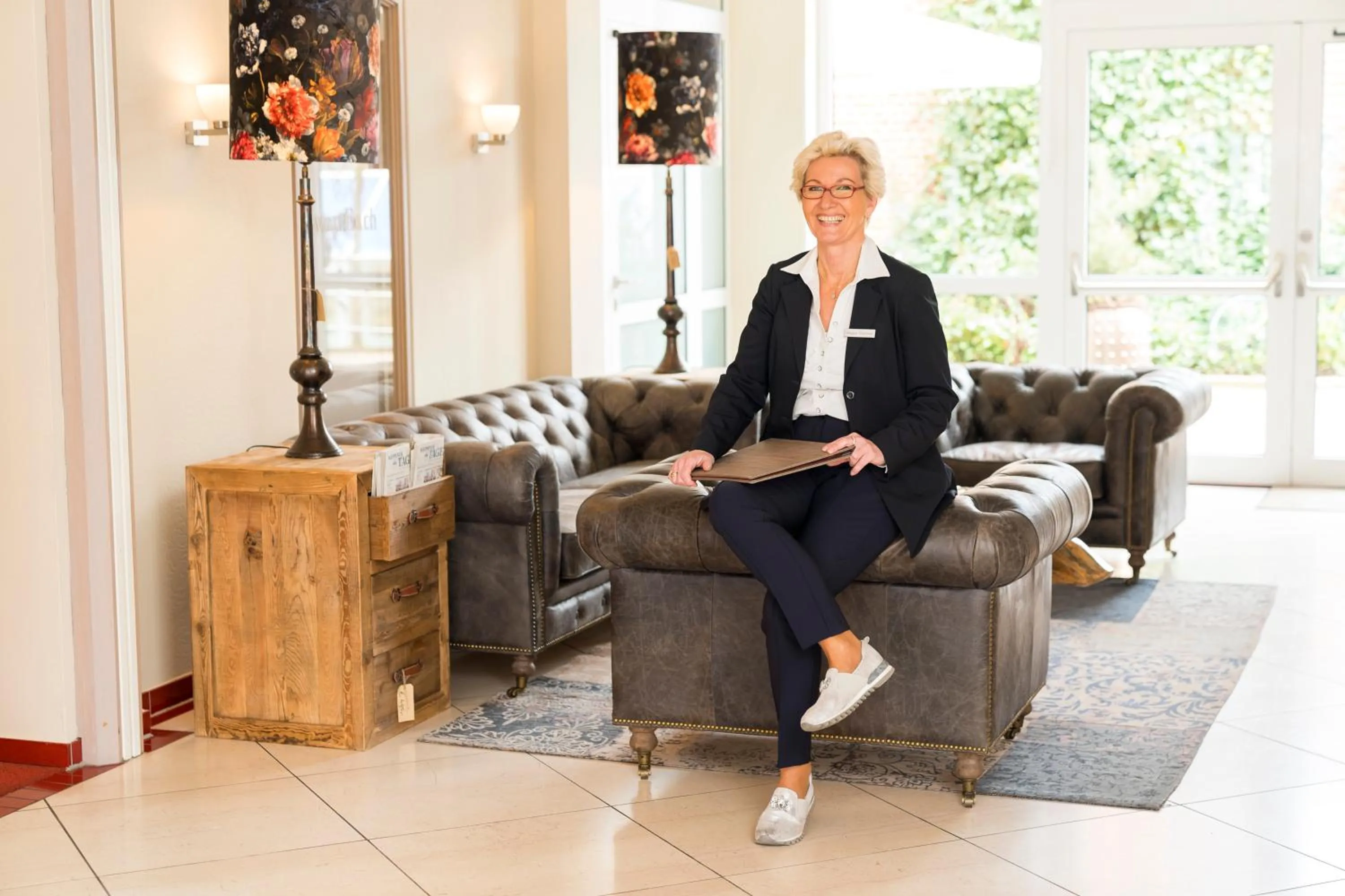 Lobby or reception in Hotel von Euch