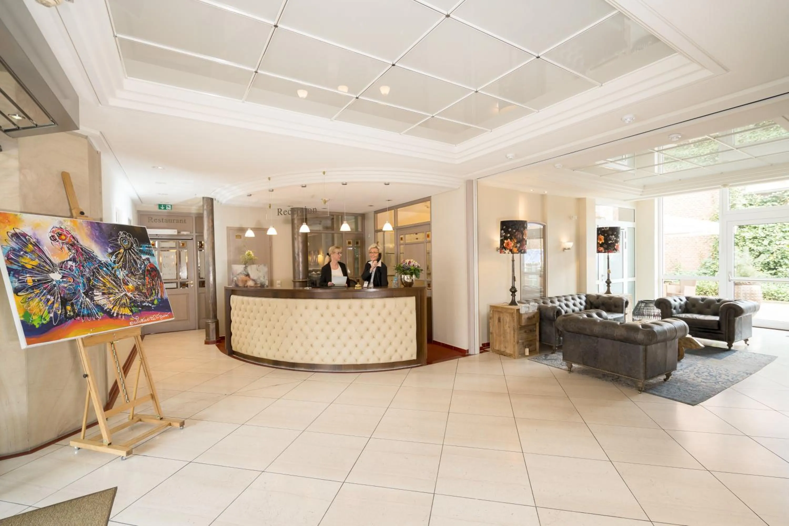 Lobby or reception in Hotel von Euch