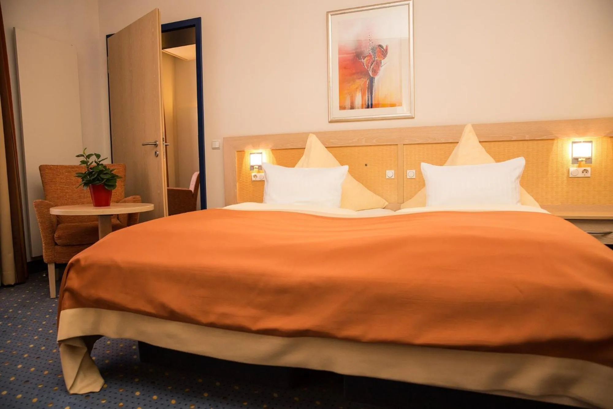 Bed, Room Photo in Hotel von Euch