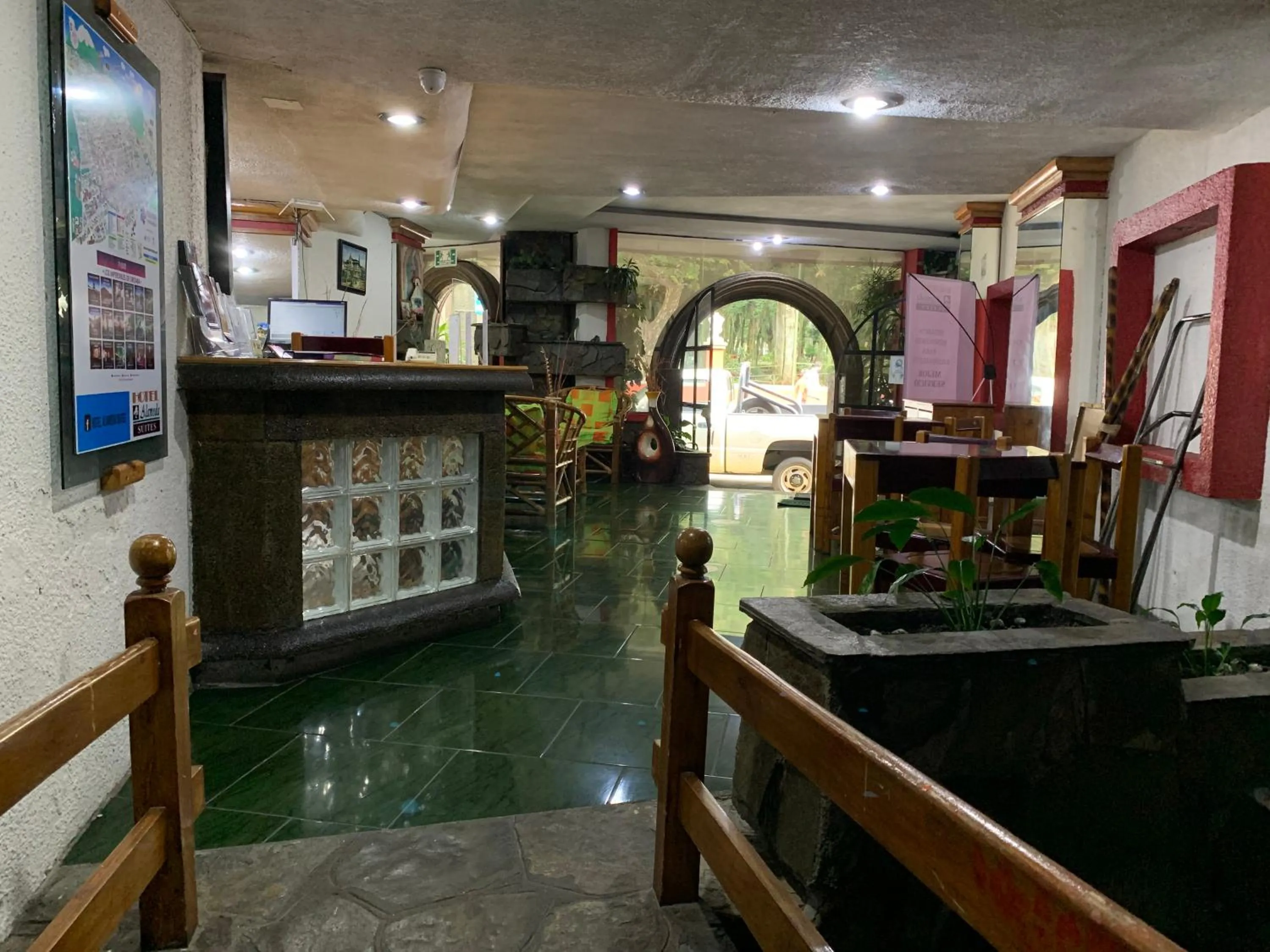 Living room in Hotel Alameda