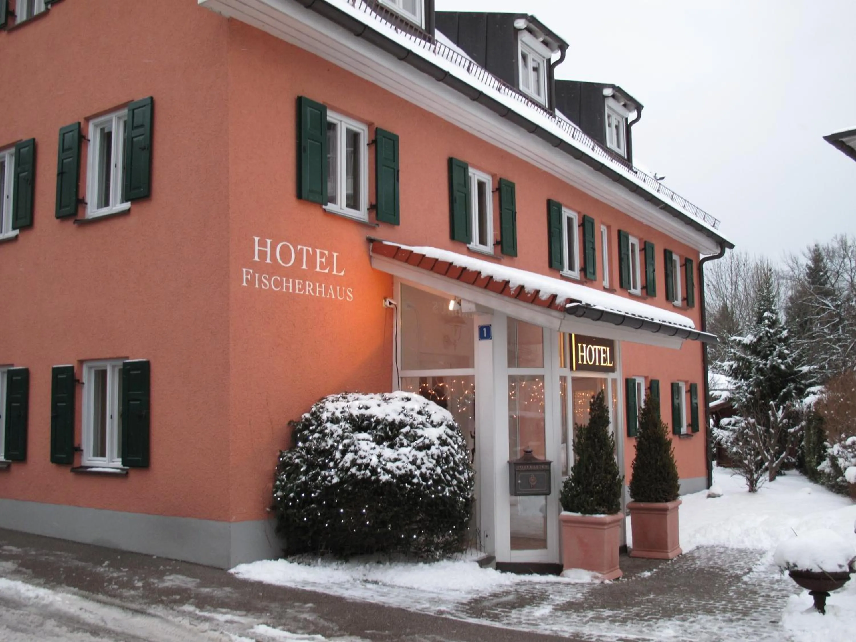 Facade/entrance in Hotel Fischerhaus
