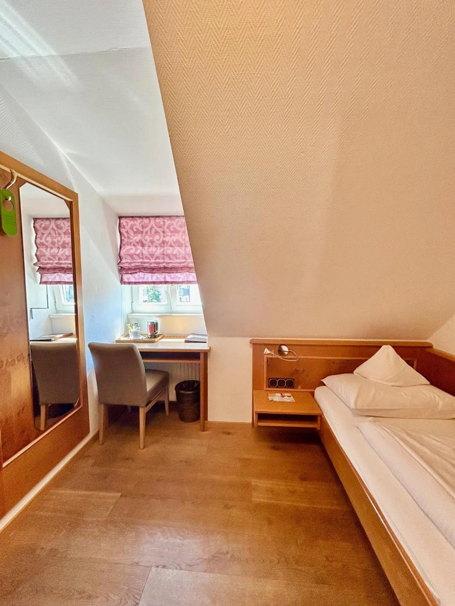 Seating area, Bed in Hotel Fischerhaus