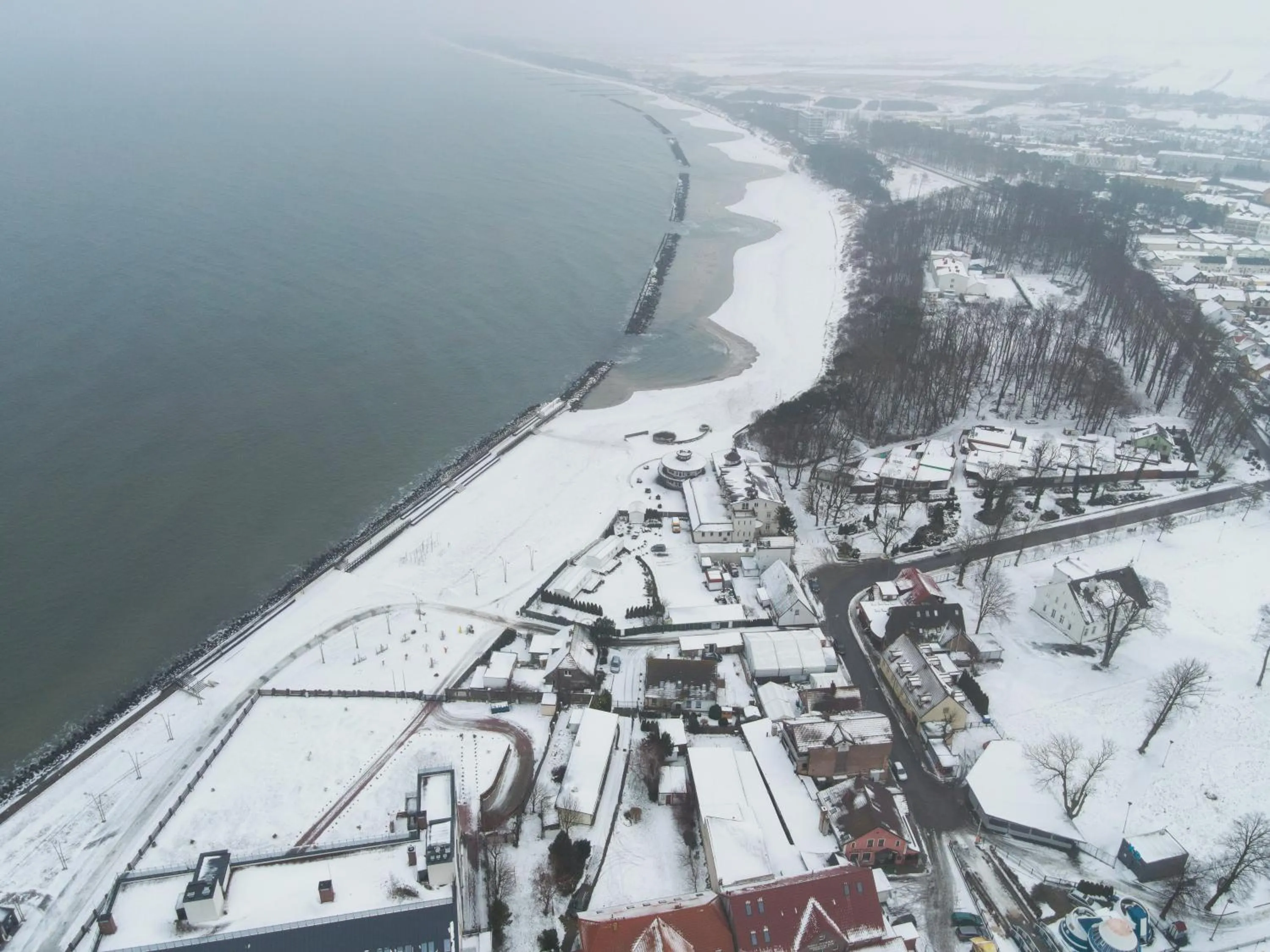 Bird's eye view in AMBER PORT