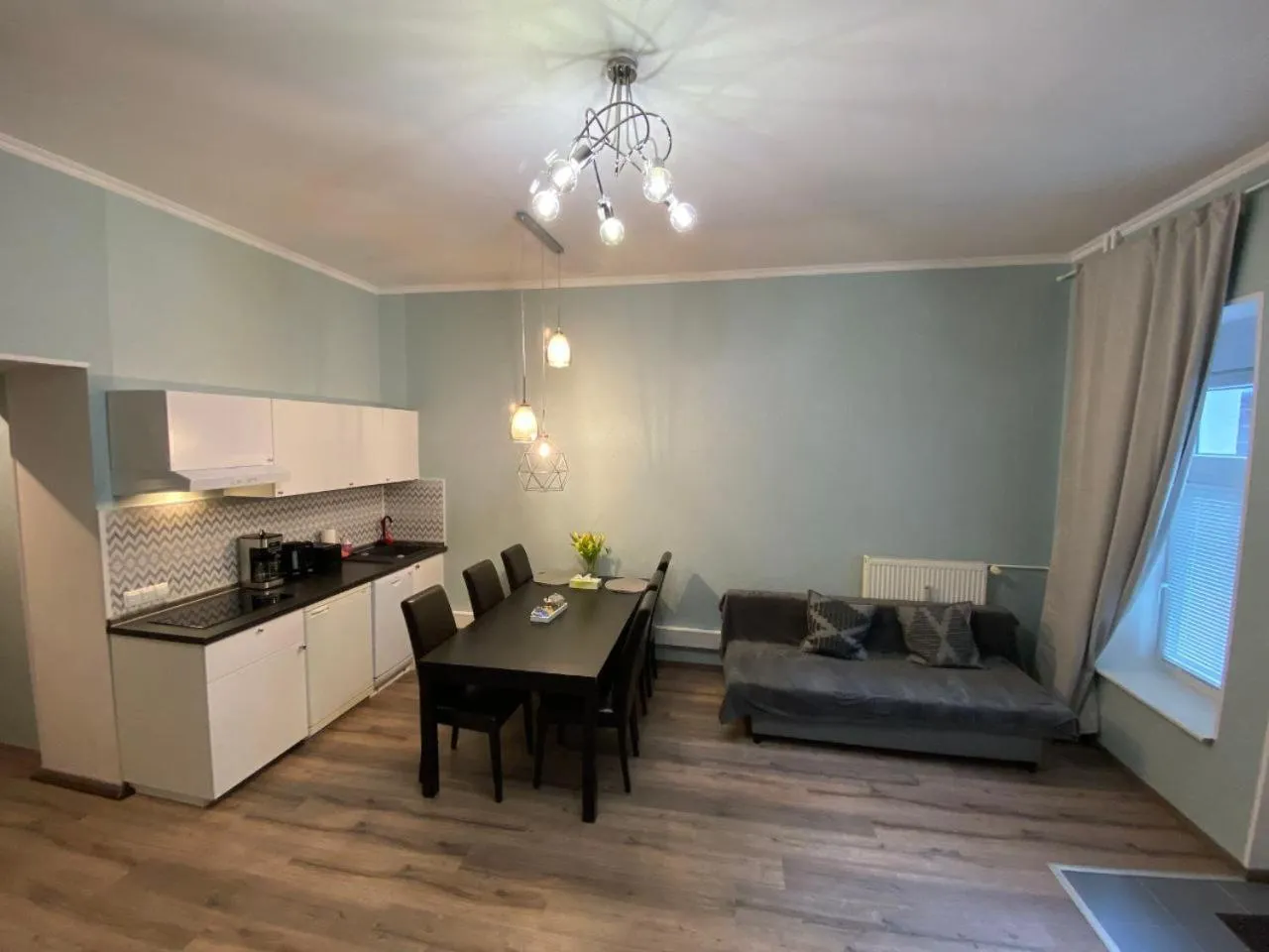 Kitchen or kitchenette in K&S Apartments