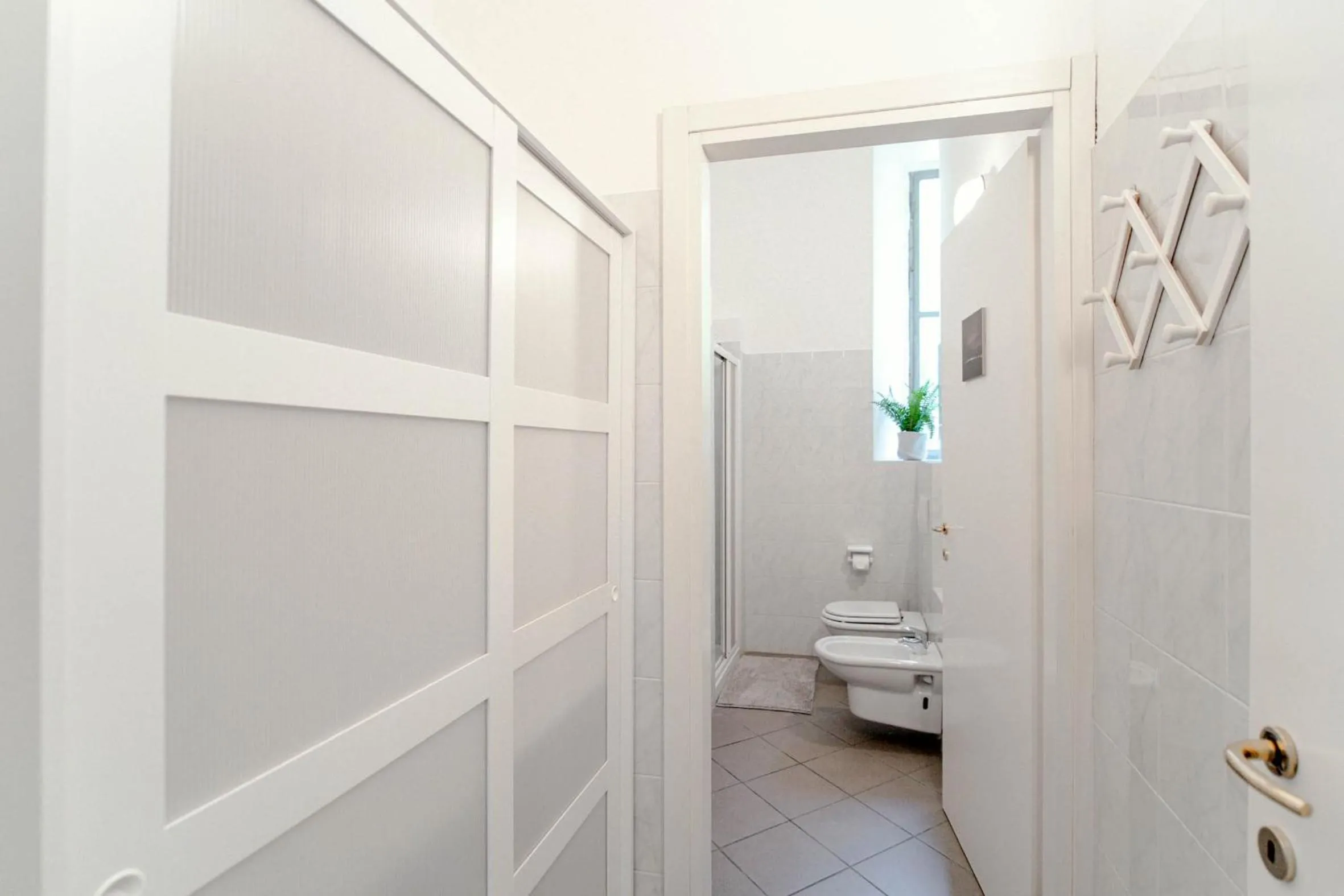 Bathroom in Downtown Rooms