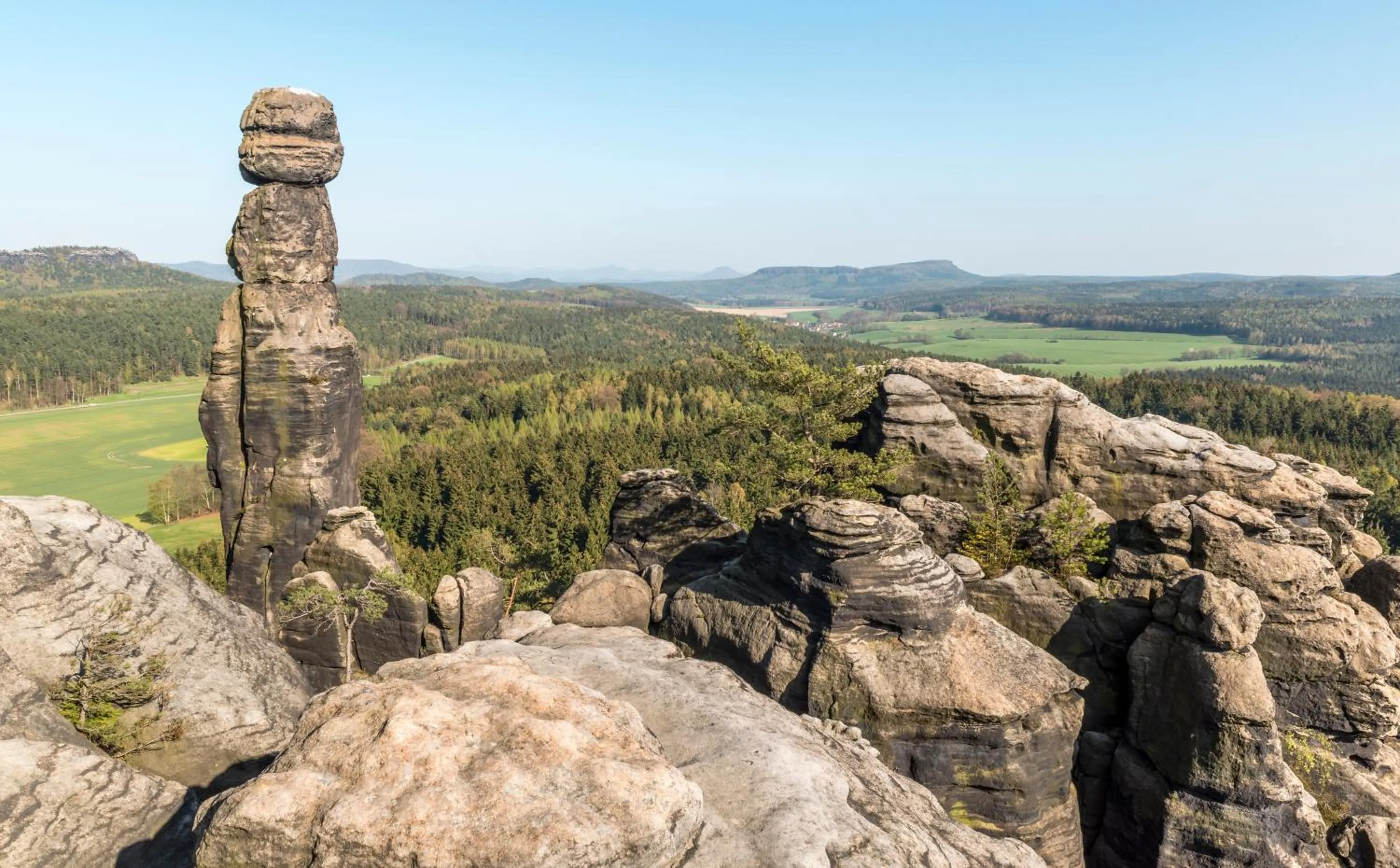 Natural landscape in Hotel Amselgrundschlößchen