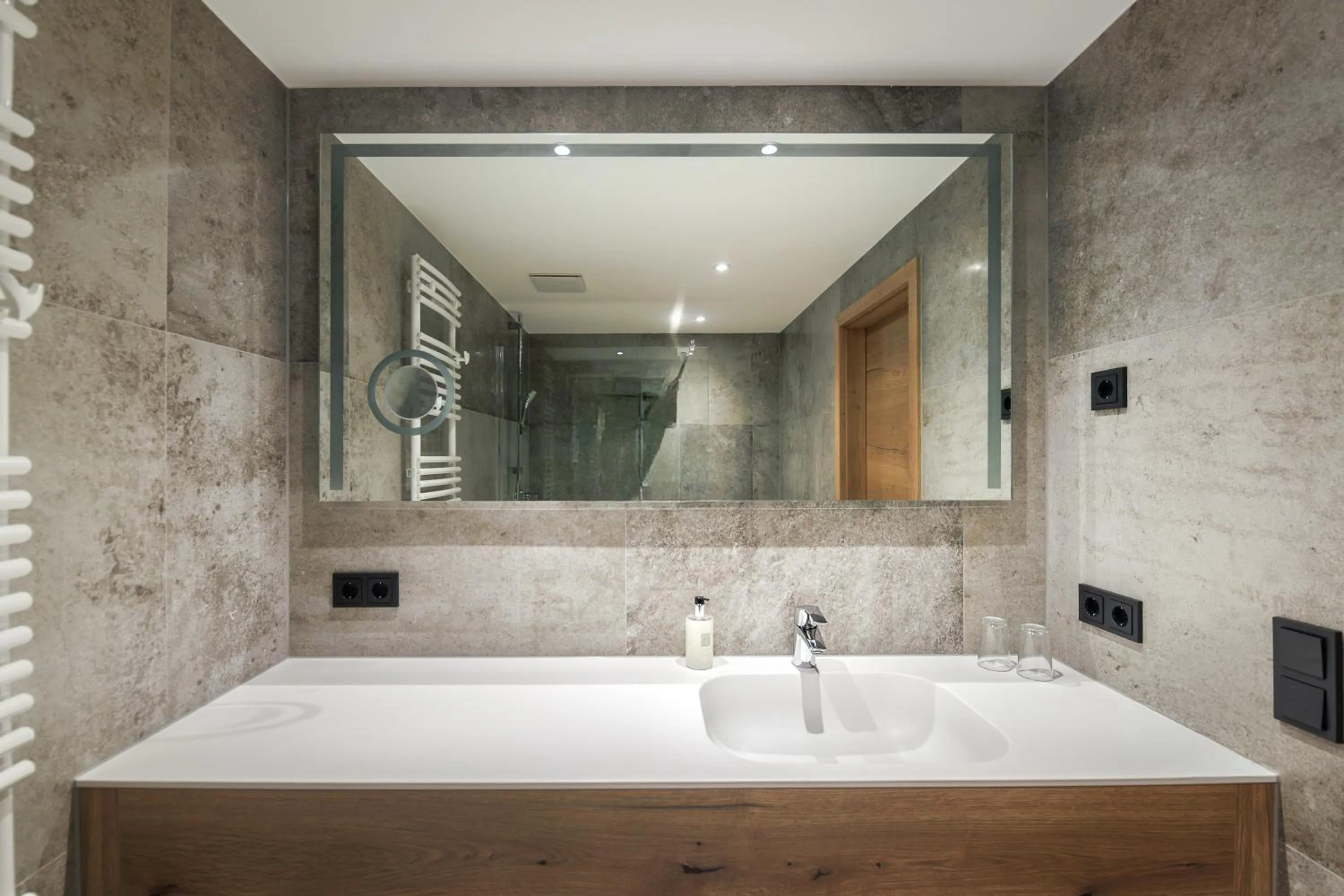 Bathroom in Hotel Amselgrundschlößchen