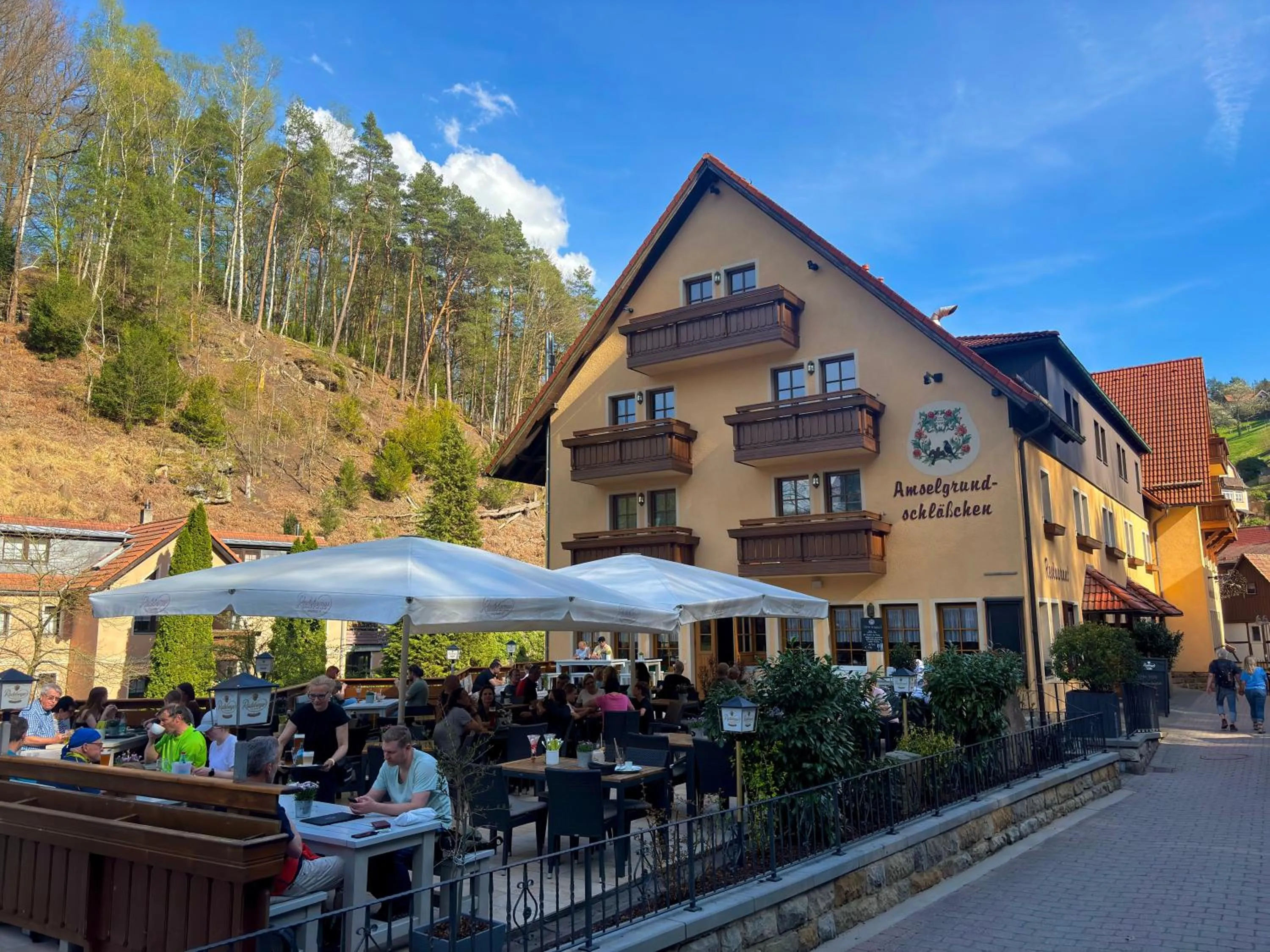 Property building in Hotel Amselgrundschlößchen