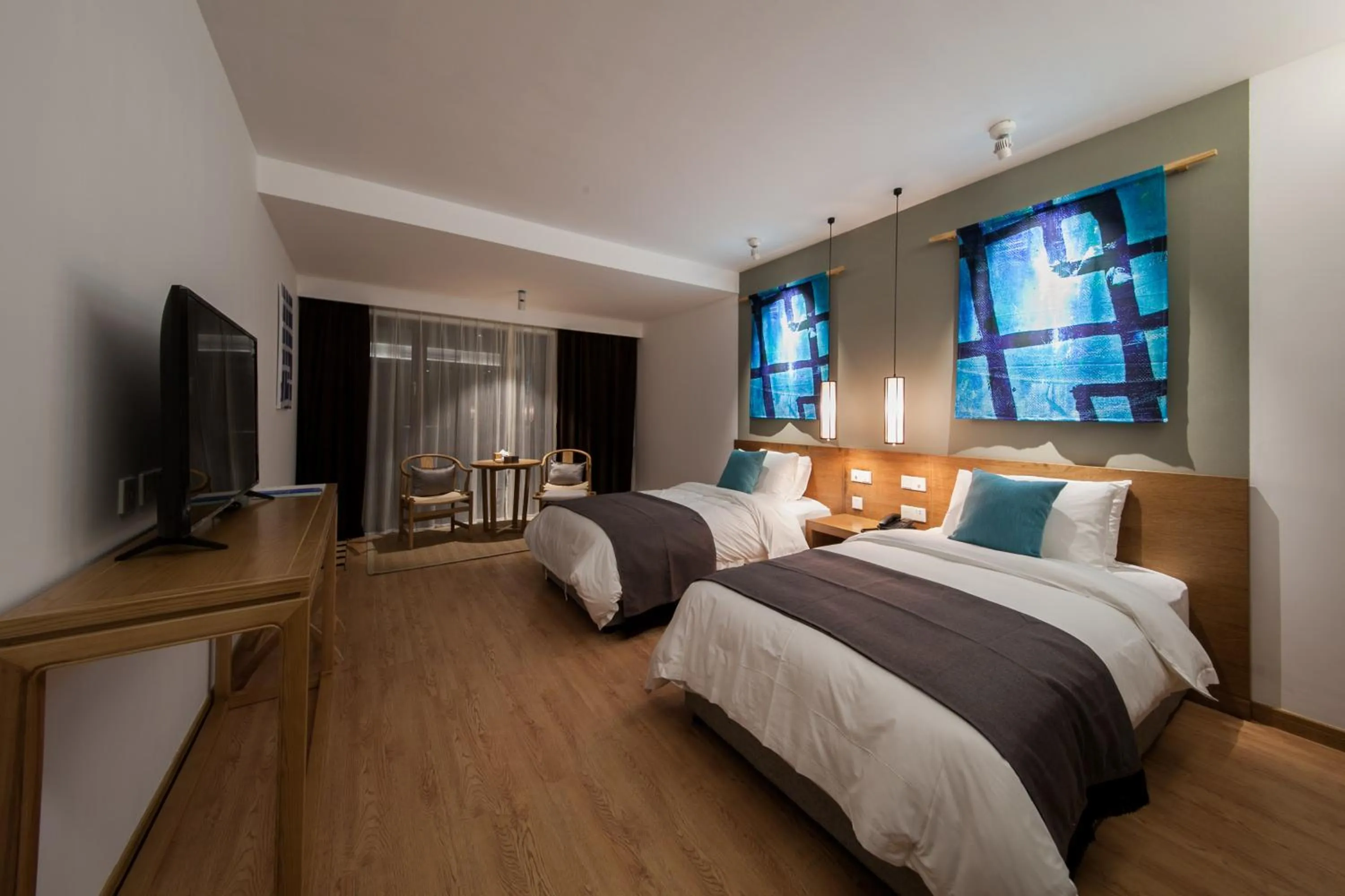 bunk bed in Huangshan Demaotang Hotel