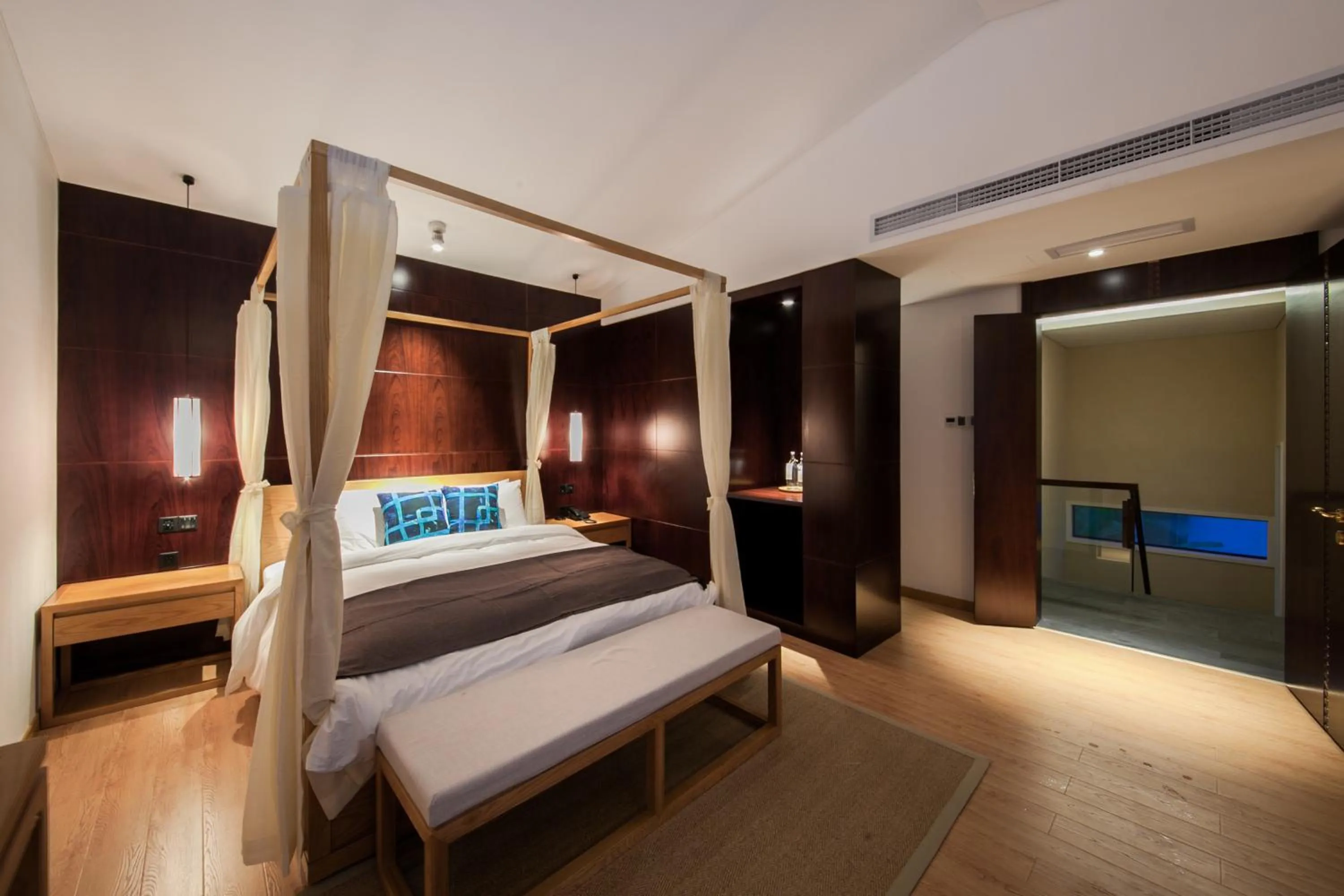 bunk bed in Huangshan Demaotang Hotel