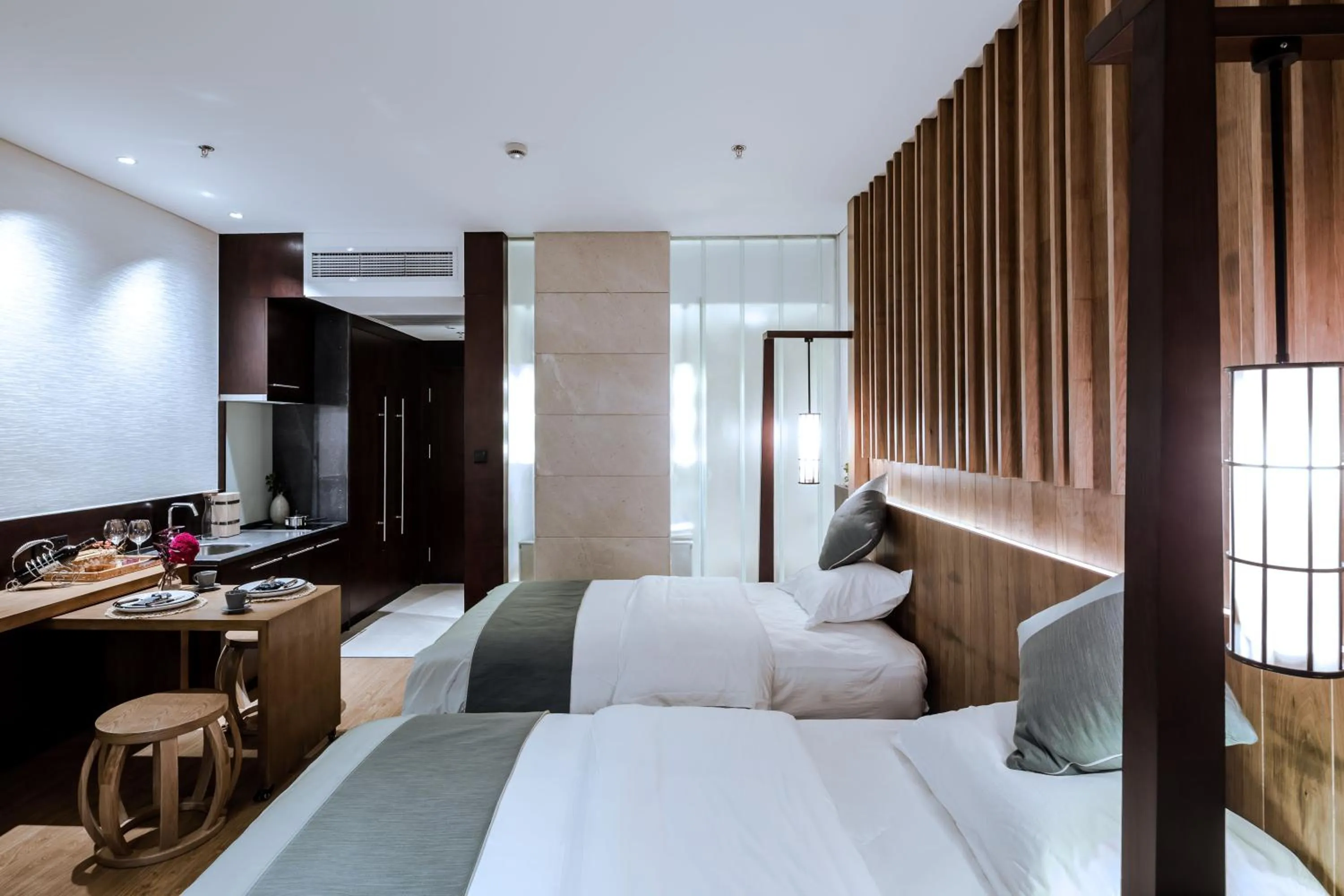 Bedroom in Huangshan Demaotang Hotel