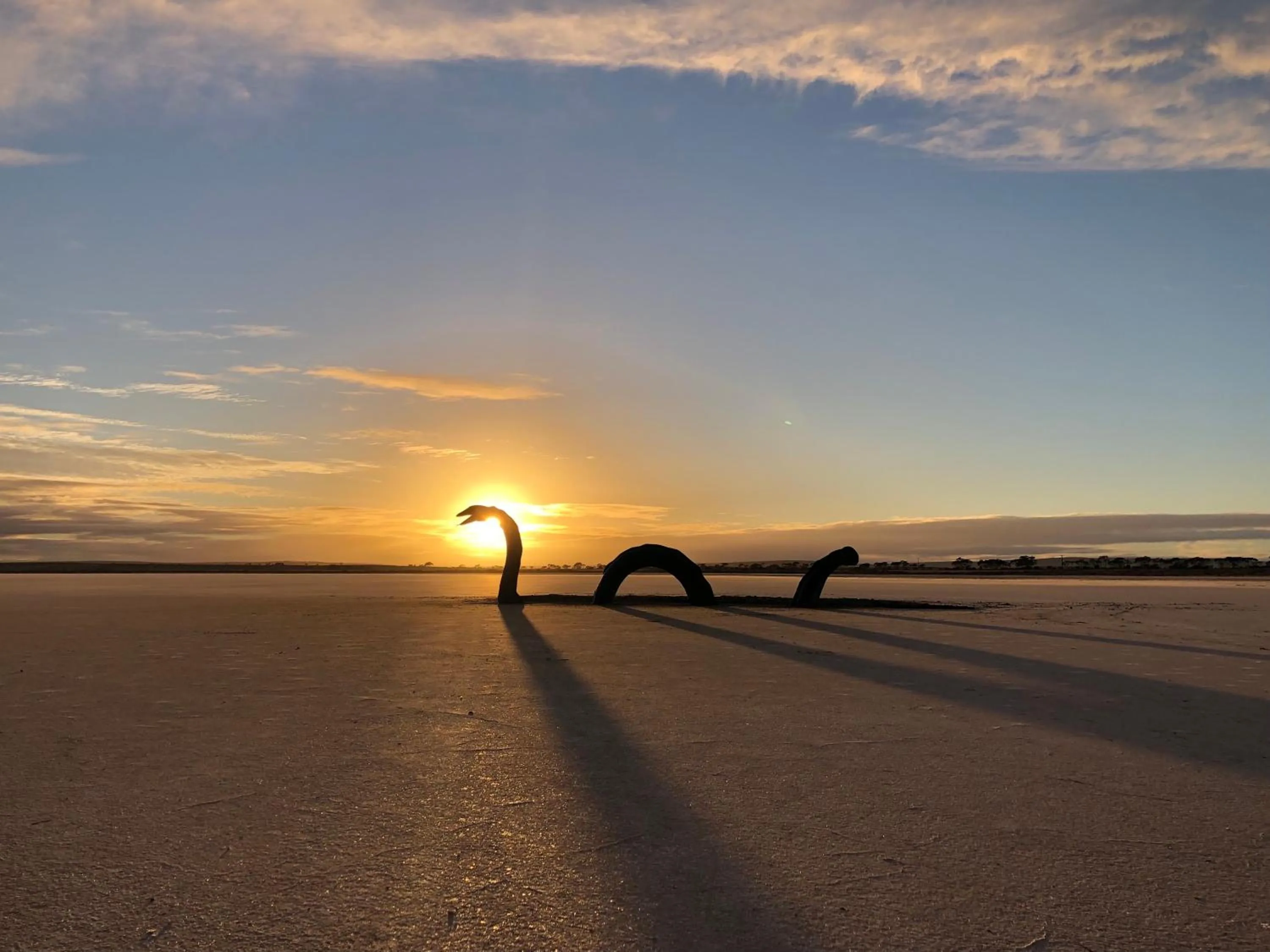 Natural landscape in The Pink Lake Tiny House - 'Sakura'