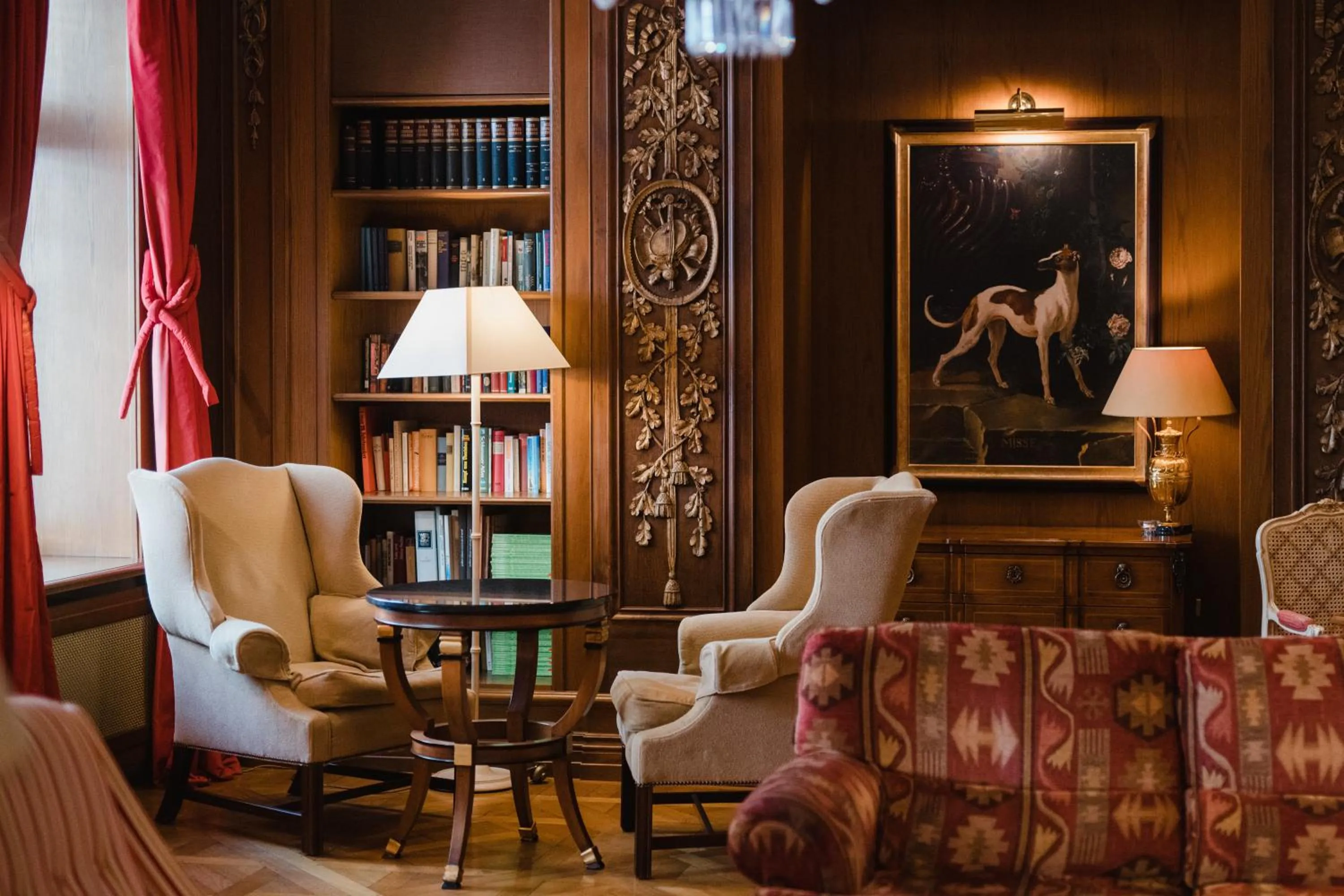 Library in Louisa's Place