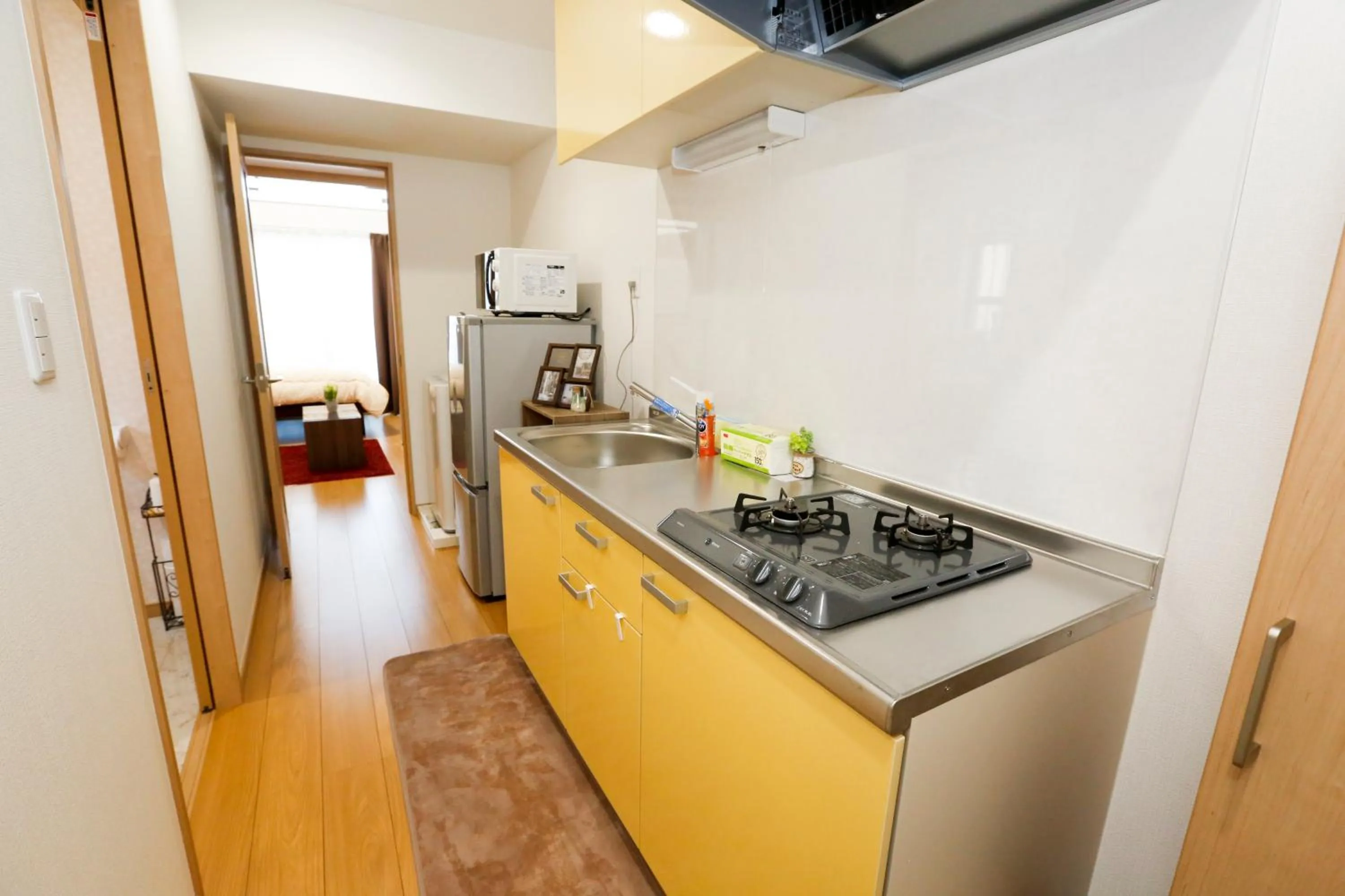 Kitchen or kitchenette in Tokyo Enjoy Hotel