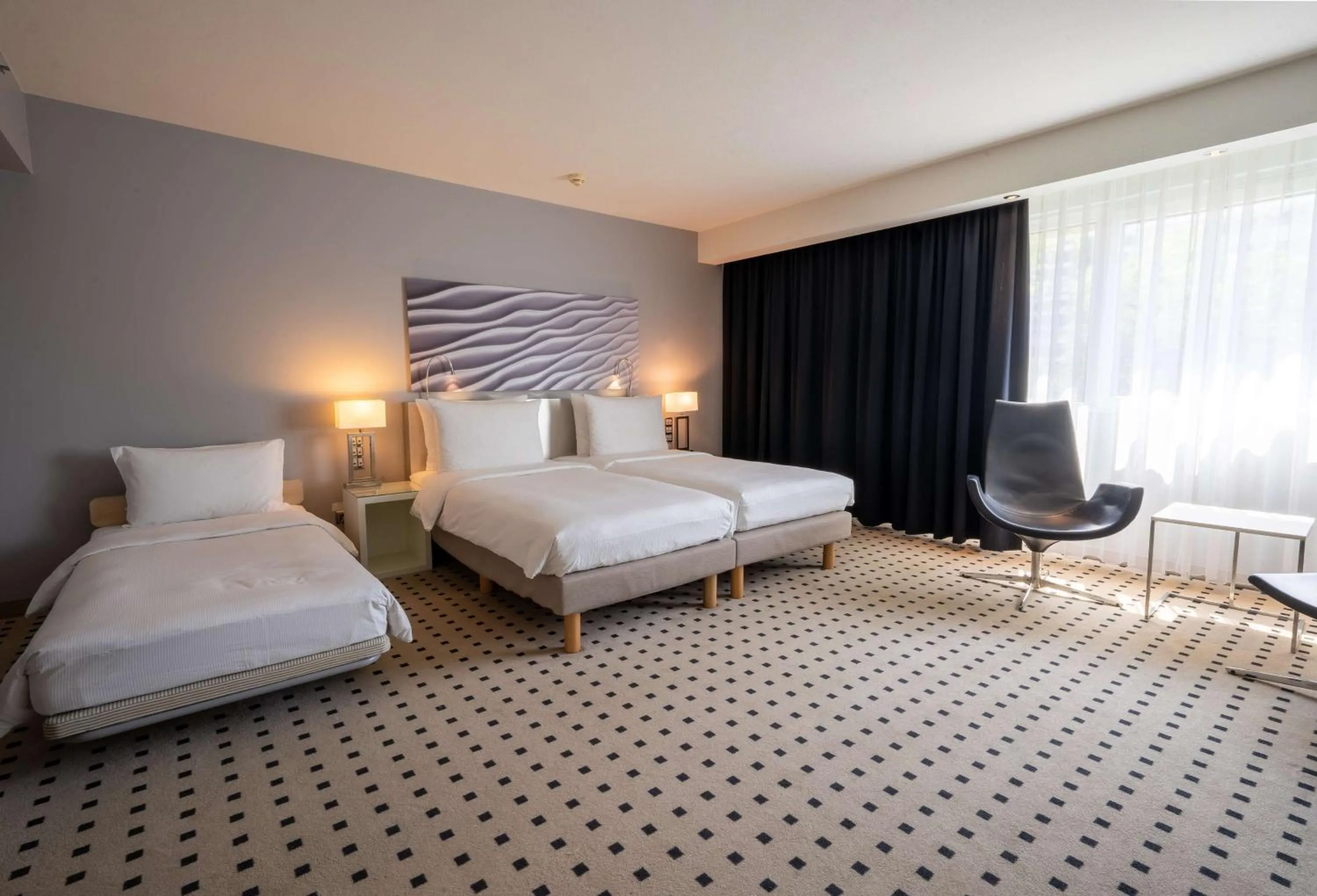 Bedroom, Bed in Radisson Blu Conference Hotel, Düsseldorf