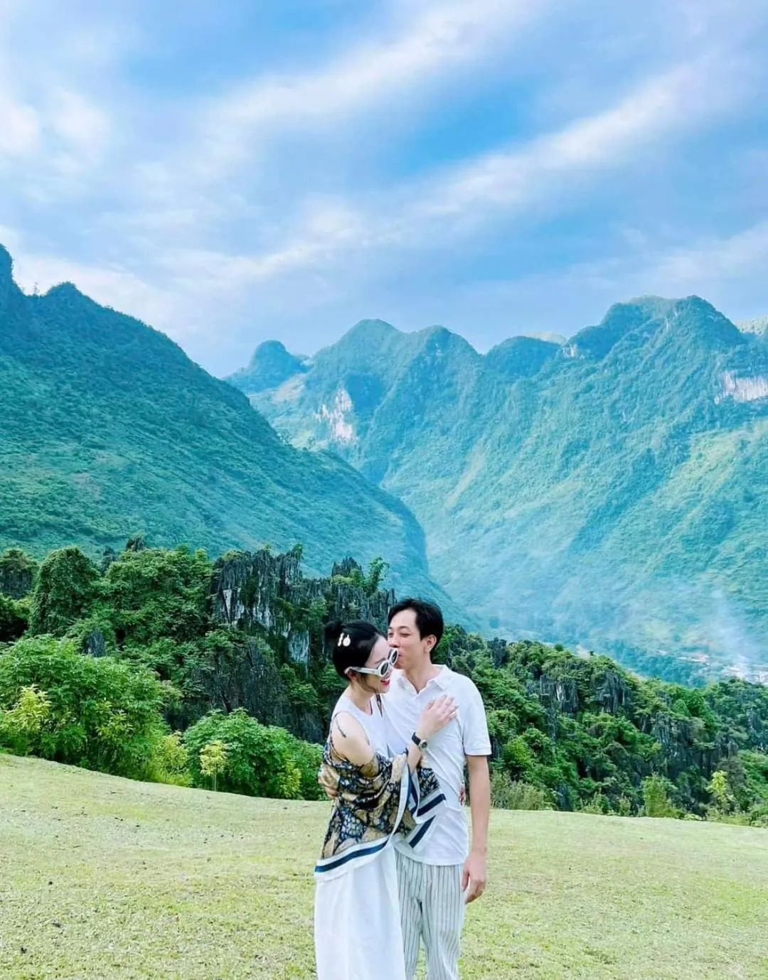 People in H'mong Village Resort Ha Giang