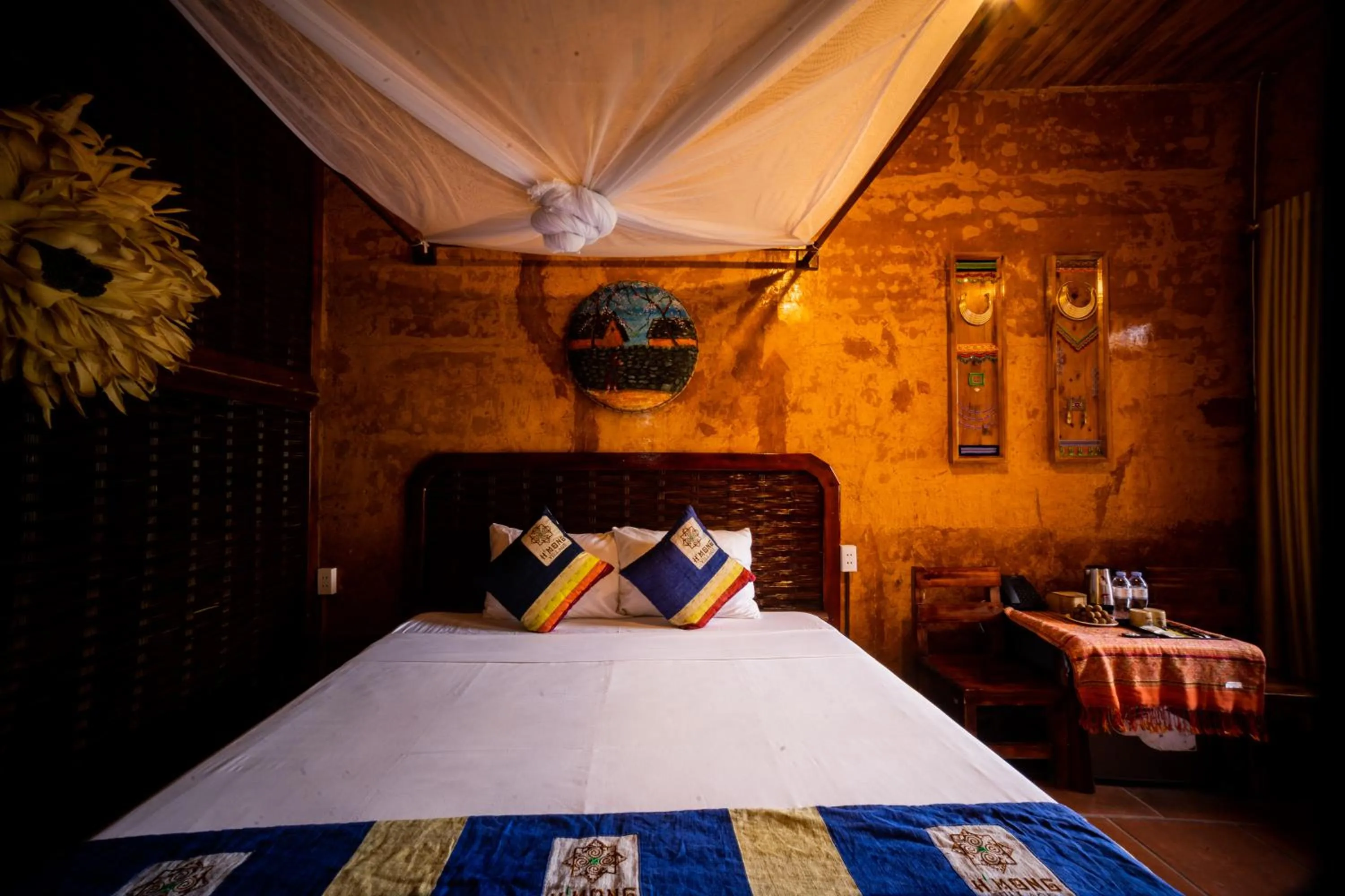 Bed in H'mong Village Resort Ha Giang