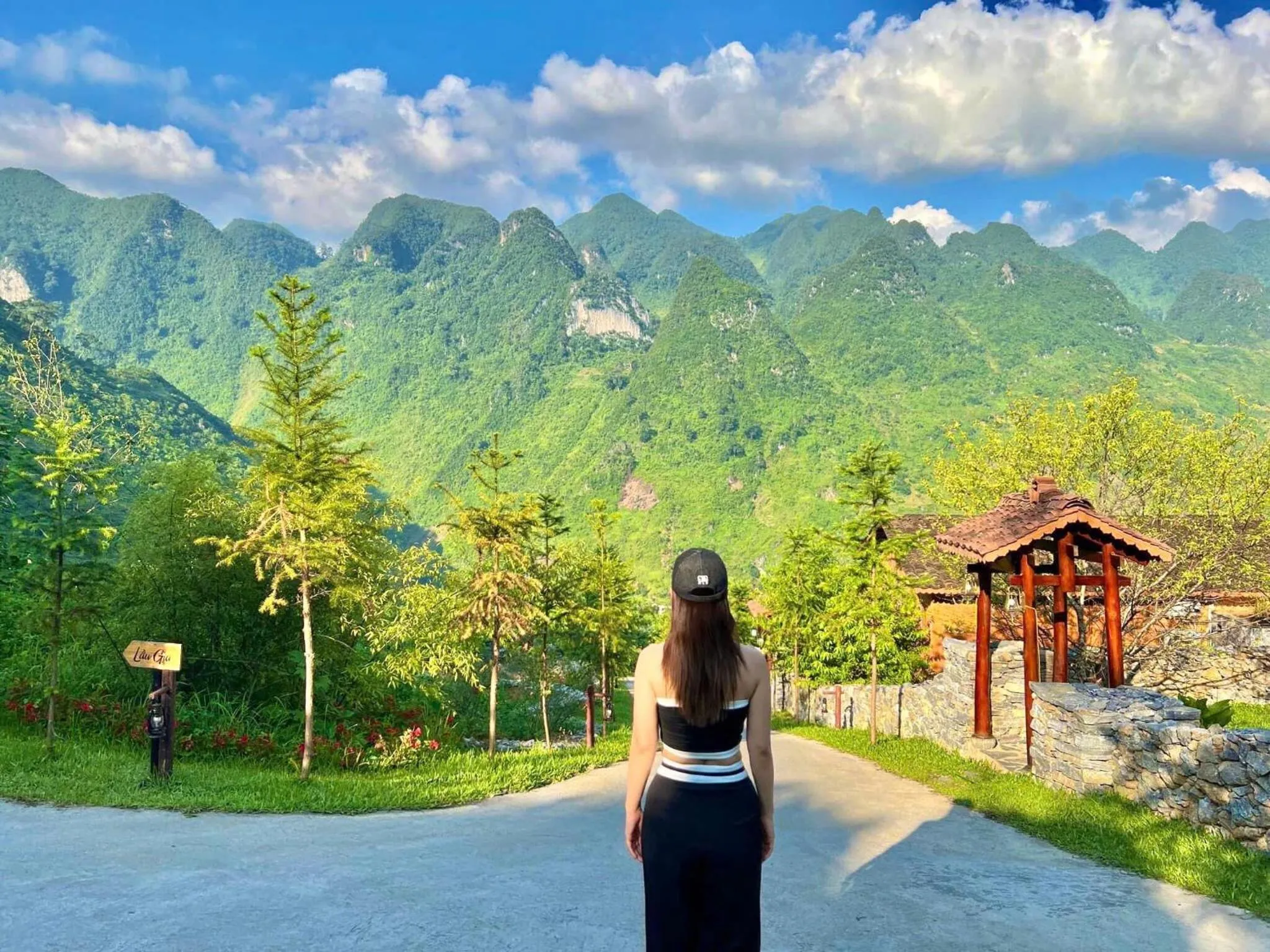 Neighbourhood in H'mong Village Resort Ha Giang