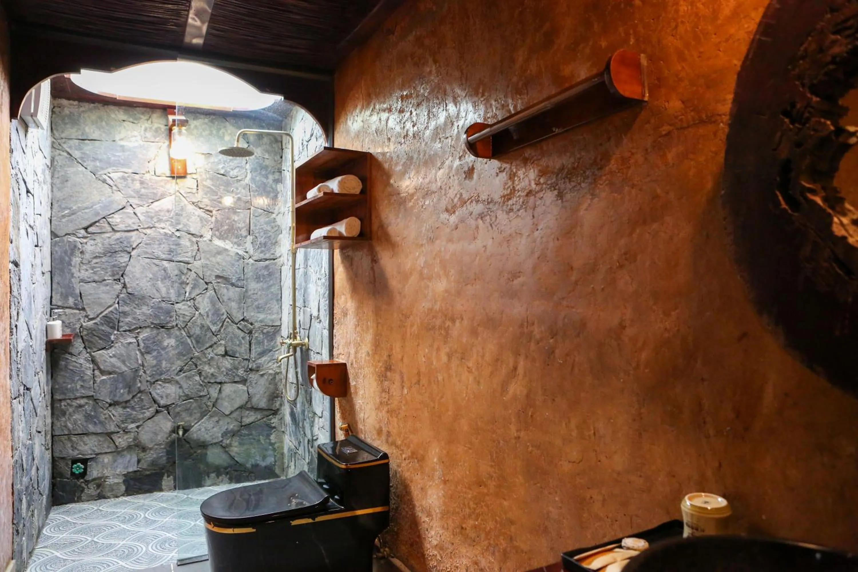 Shower in H'mong Village Resort Ha Giang