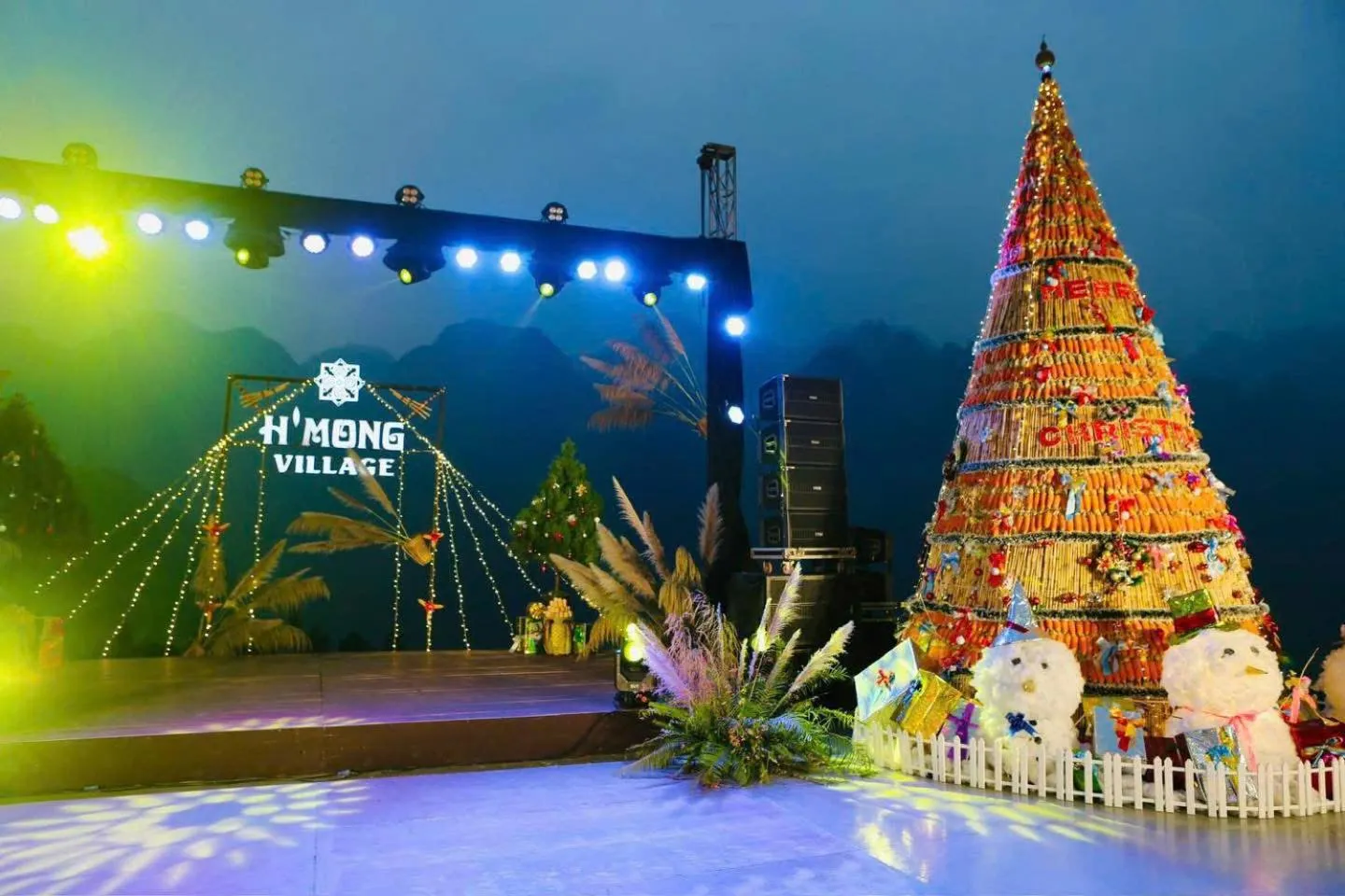 Night in H'mong Village Resort Ha Giang