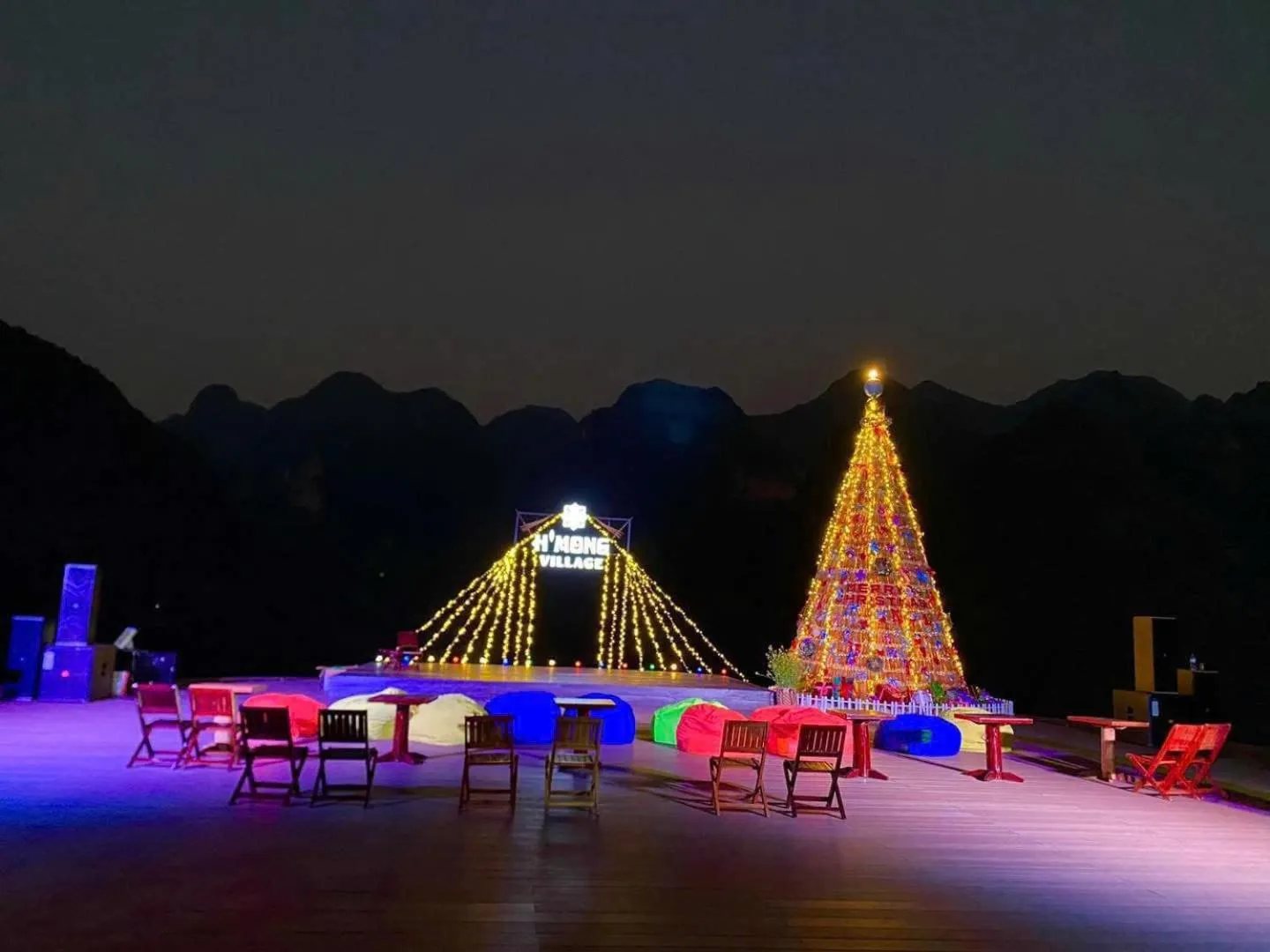 Night in H'mong Village Resort Ha Giang