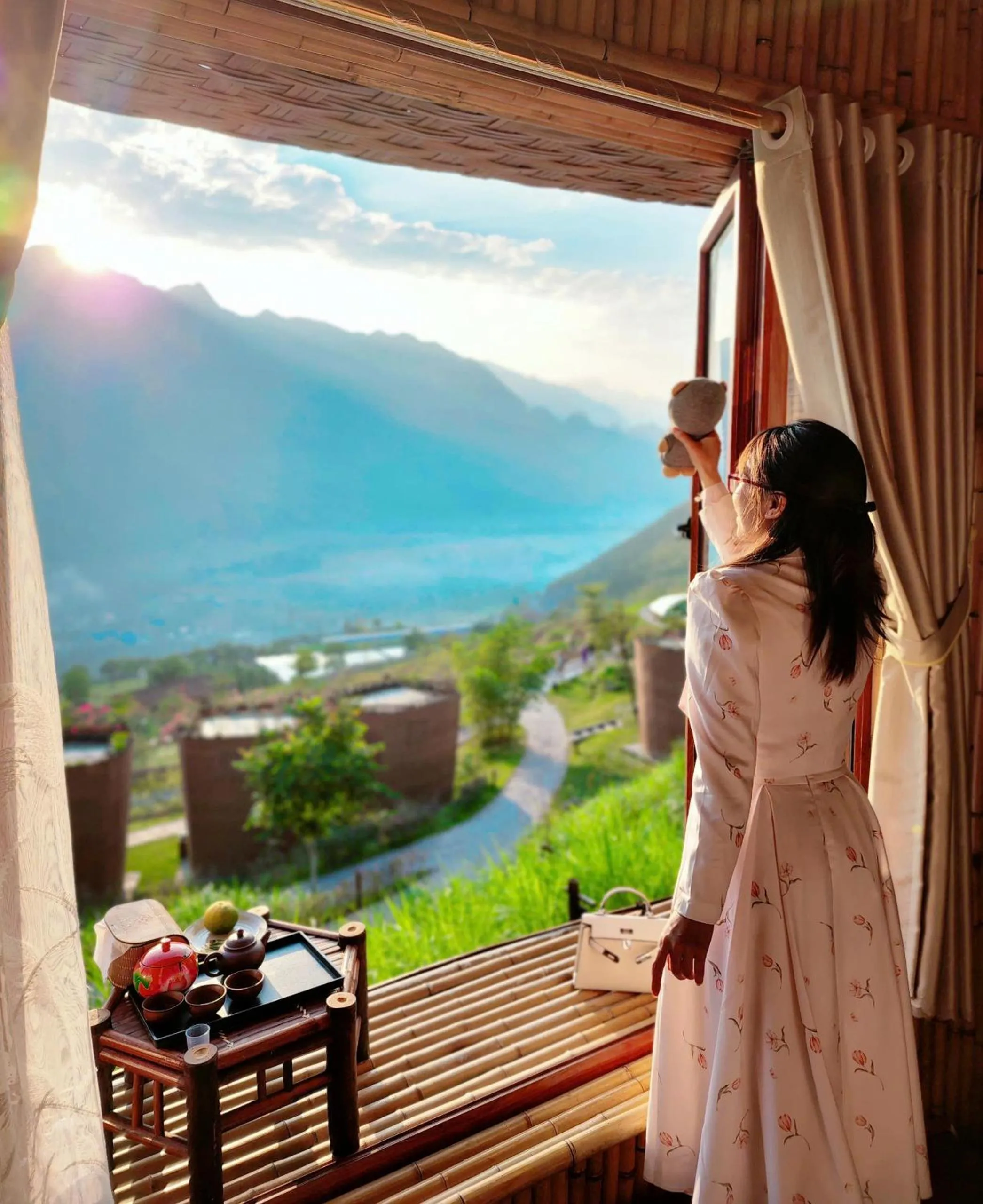 Bedroom in H'mong Village Resort Ha Giang