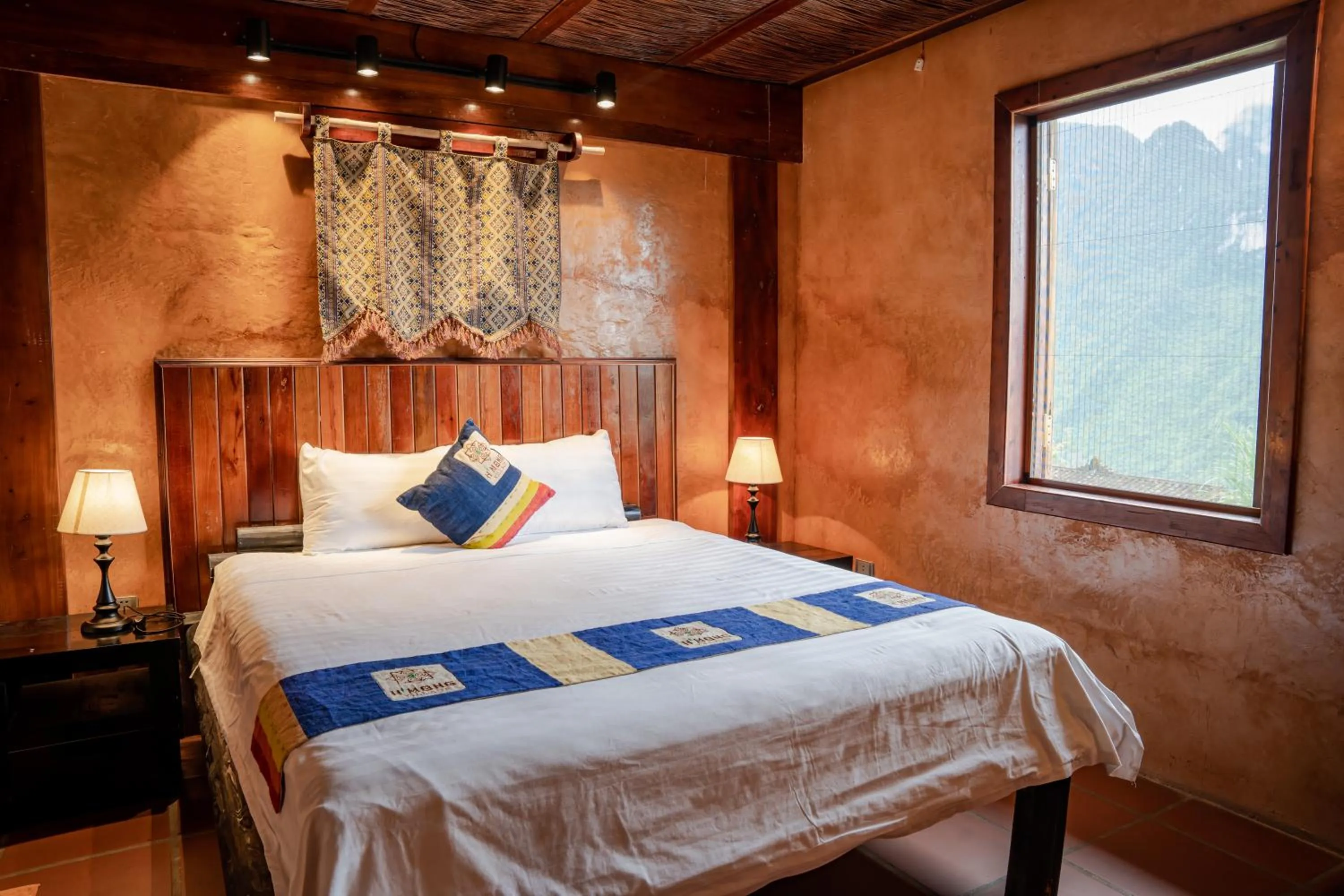Bedroom, Bed in H'mong Village Resort Ha Giang