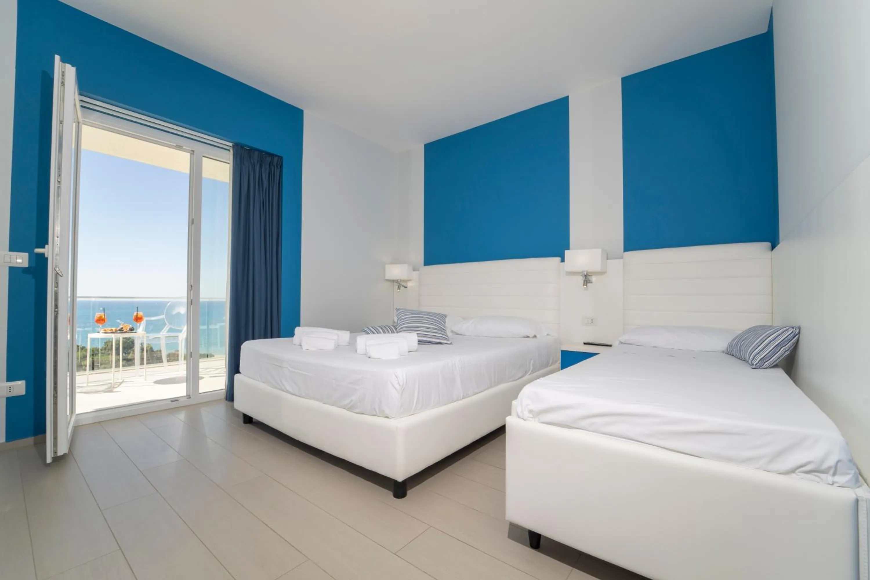 Bed in Terrazze Naos