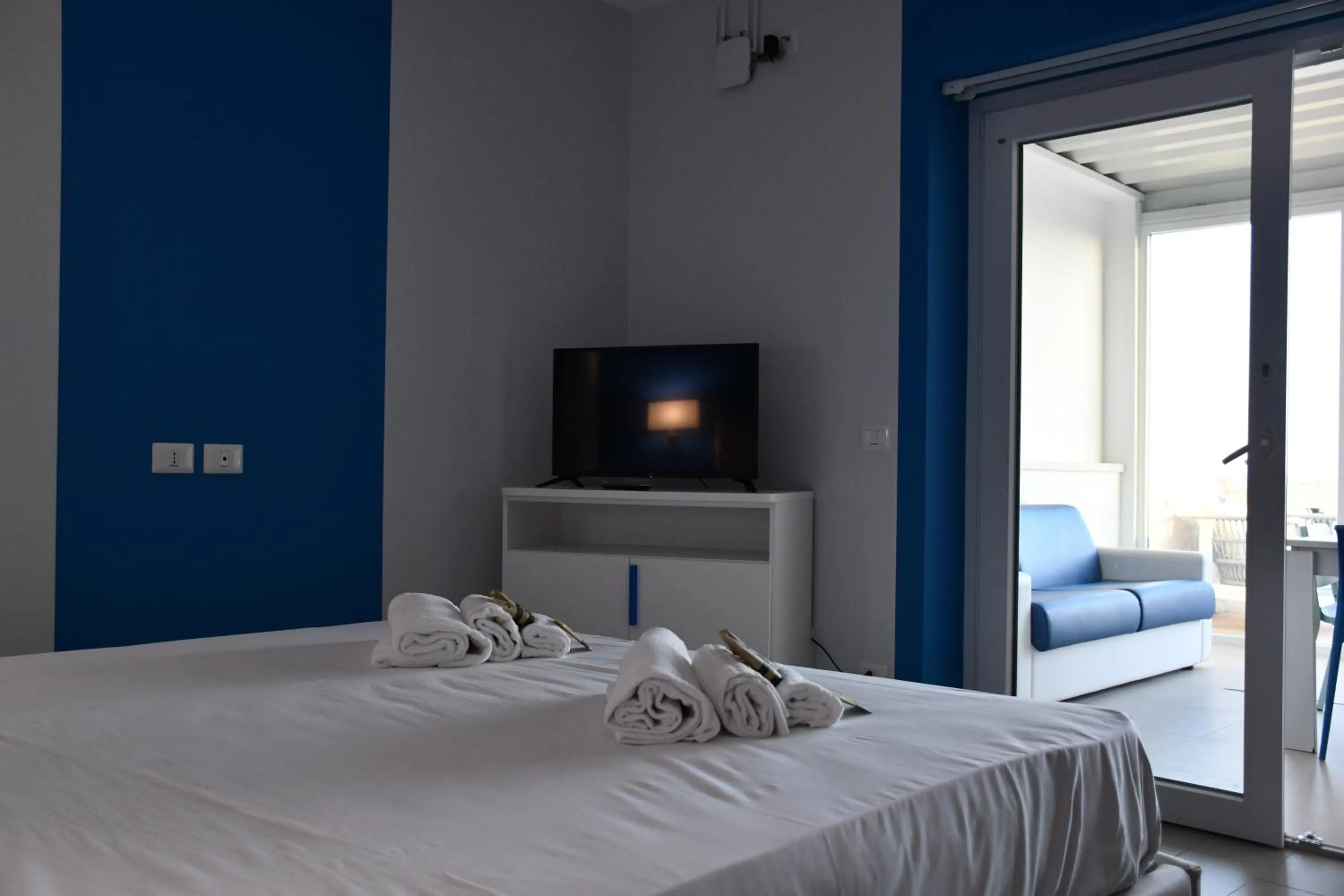 Bed in Terrazze Naos