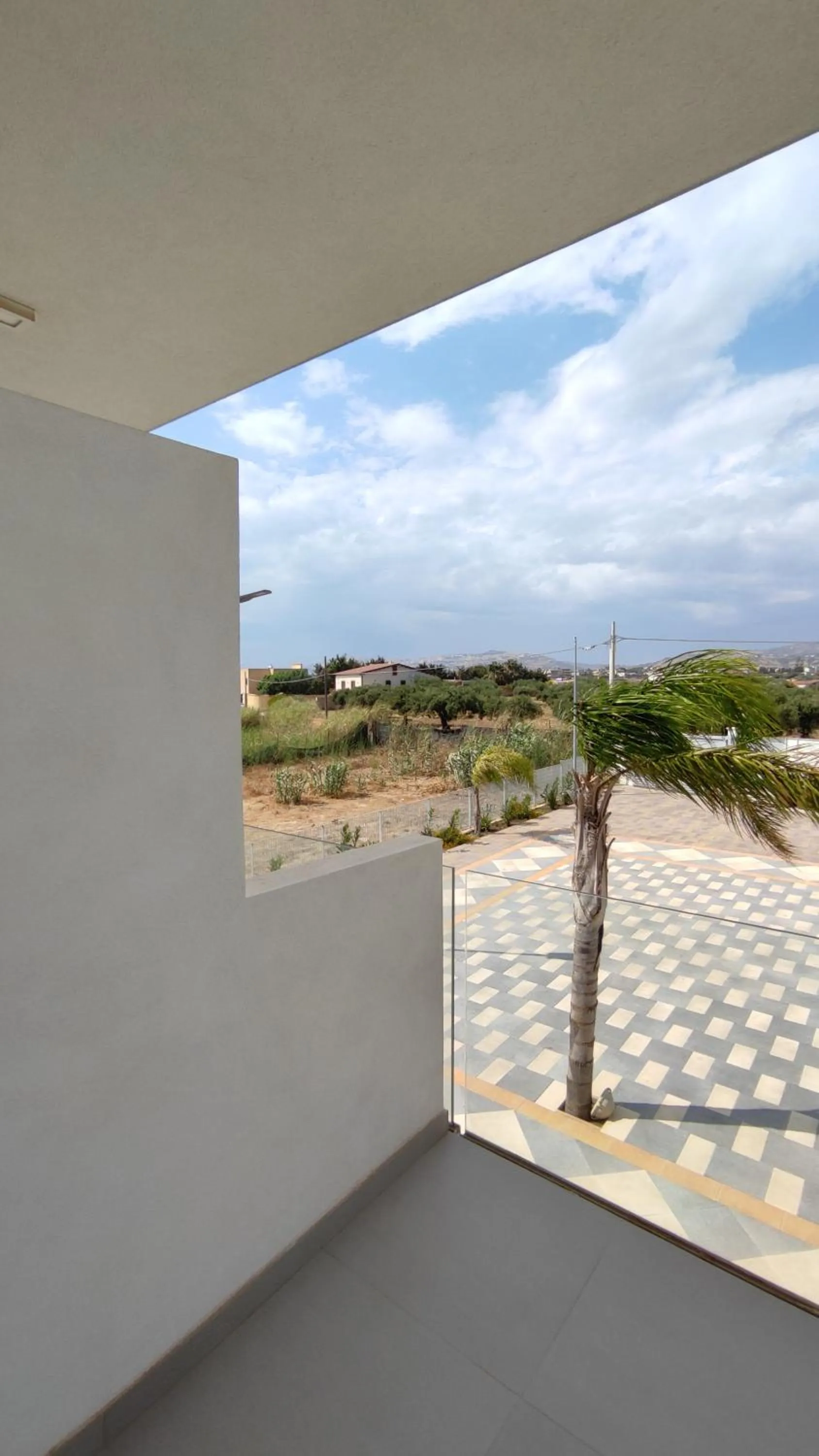 Garden view in Terrazze Naos