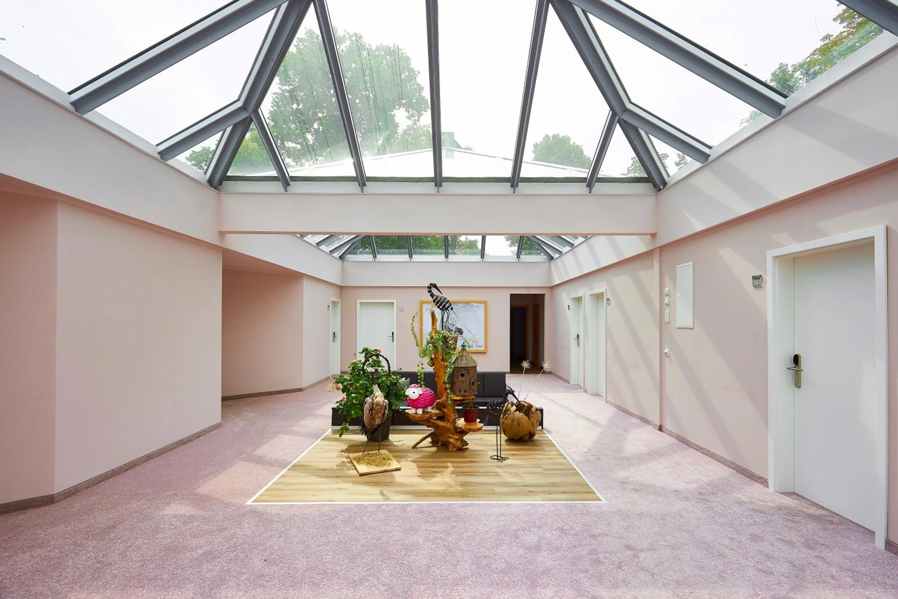 Seating area in Hotel Weiss