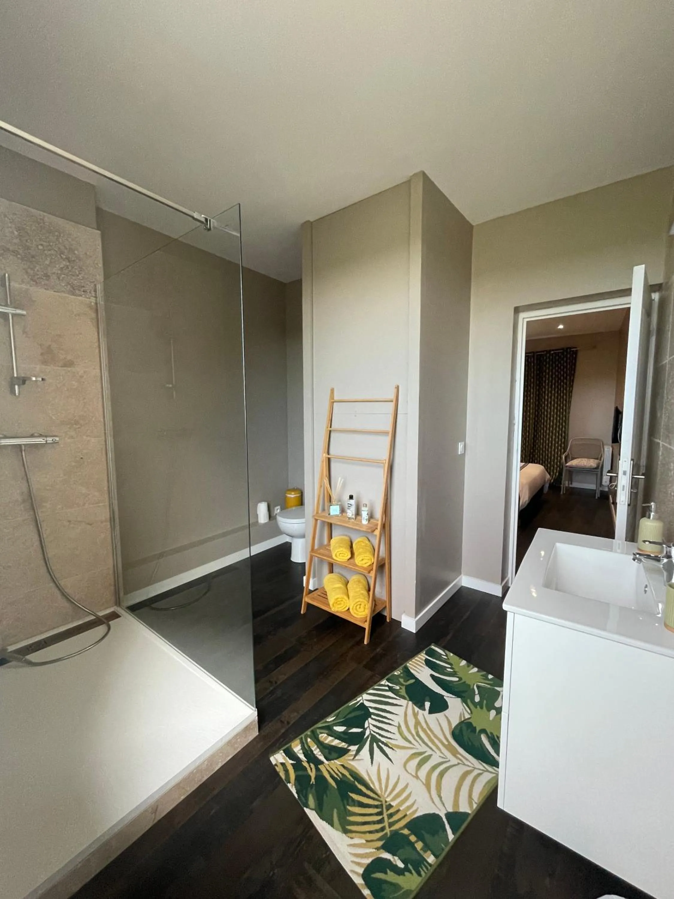 Bed in Mas Tareau Chambres d Hotes