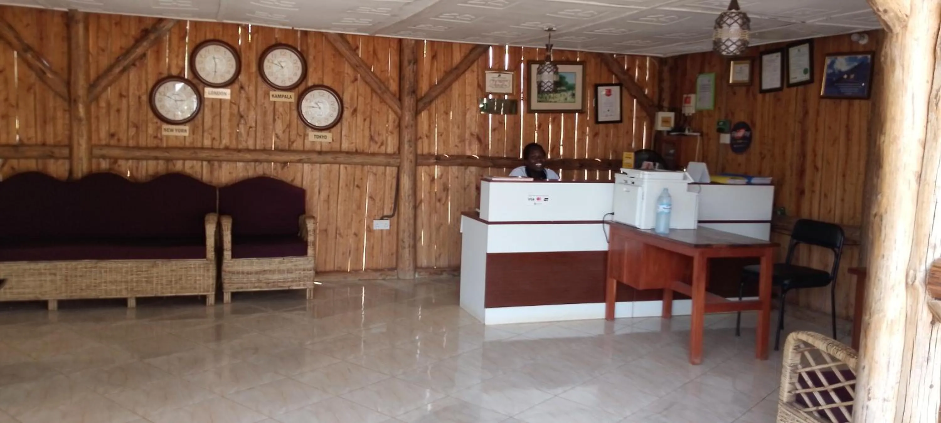Lobby or reception in Acaki Lodge
