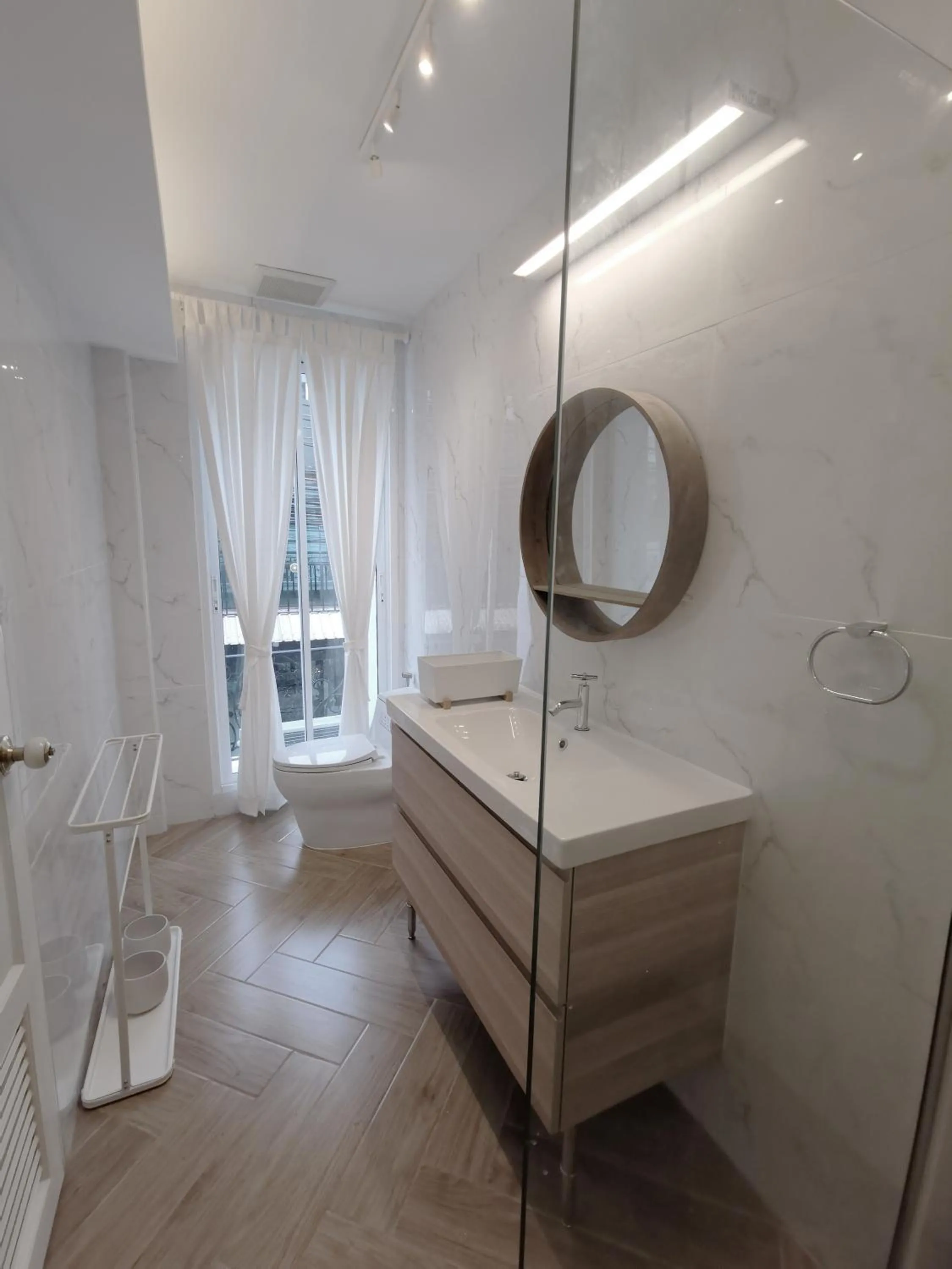 Bathroom in Double Bed Hotel