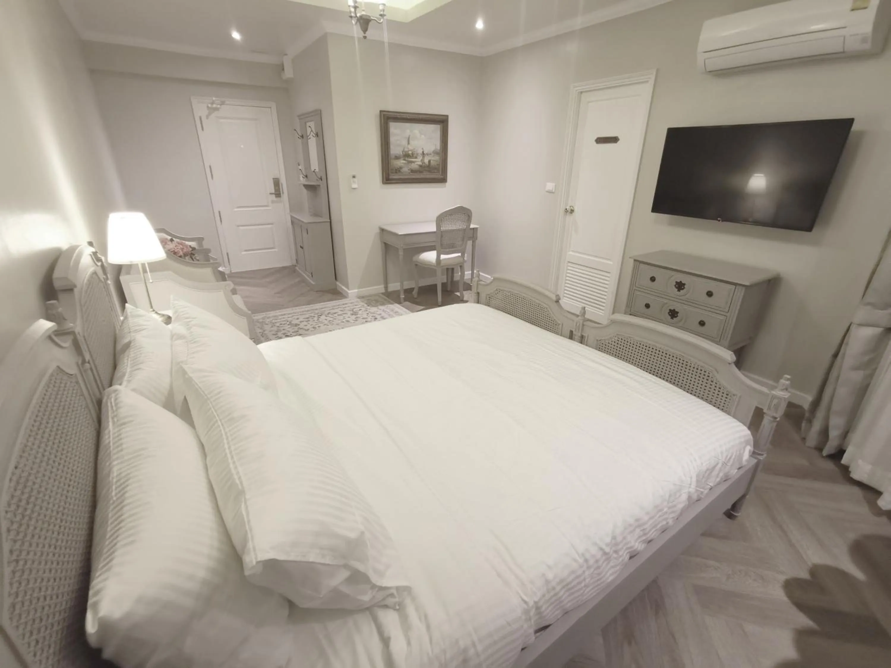 Bed in Double Bed Hotel