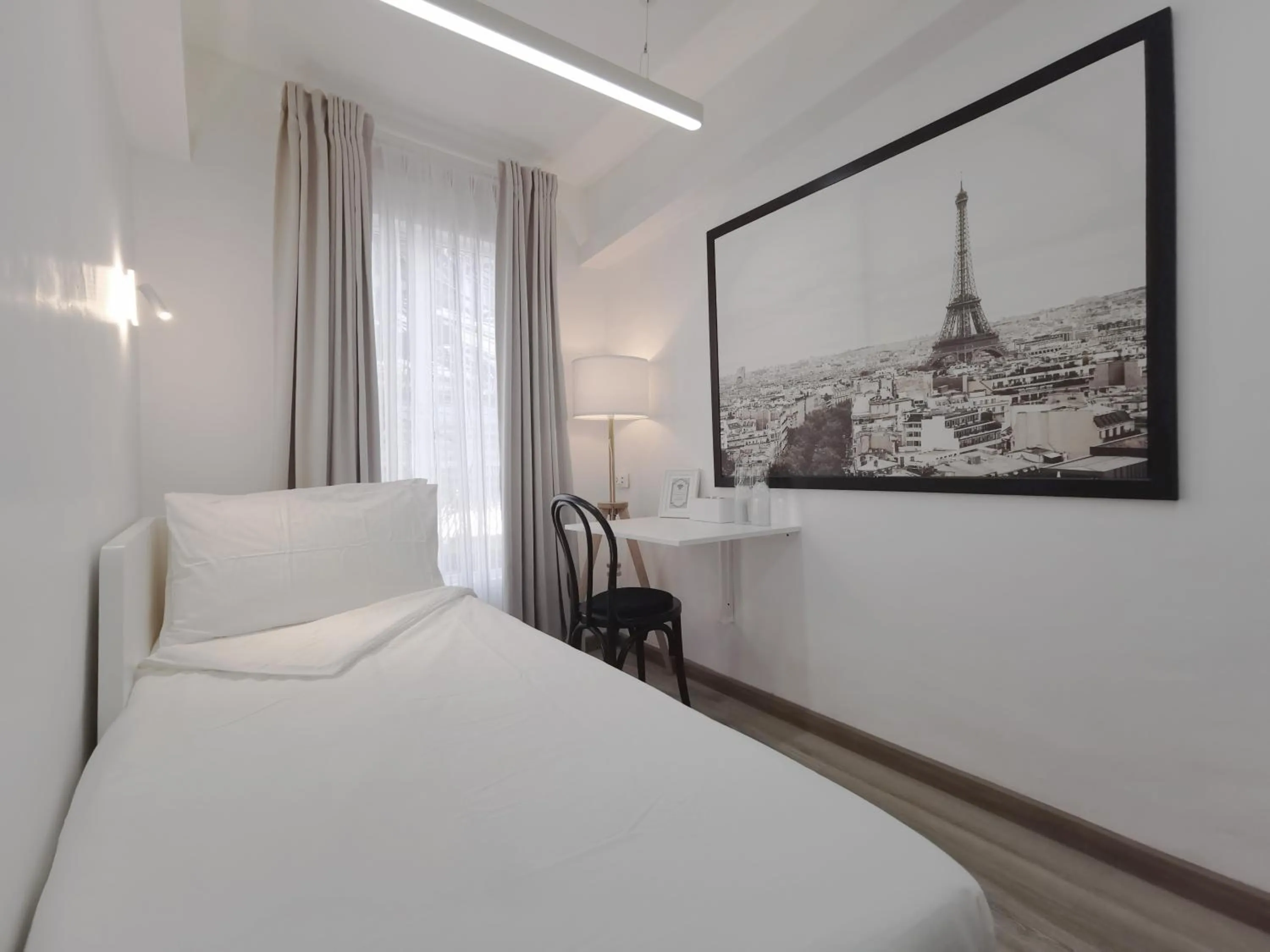 Bed in Double Bed Hotel