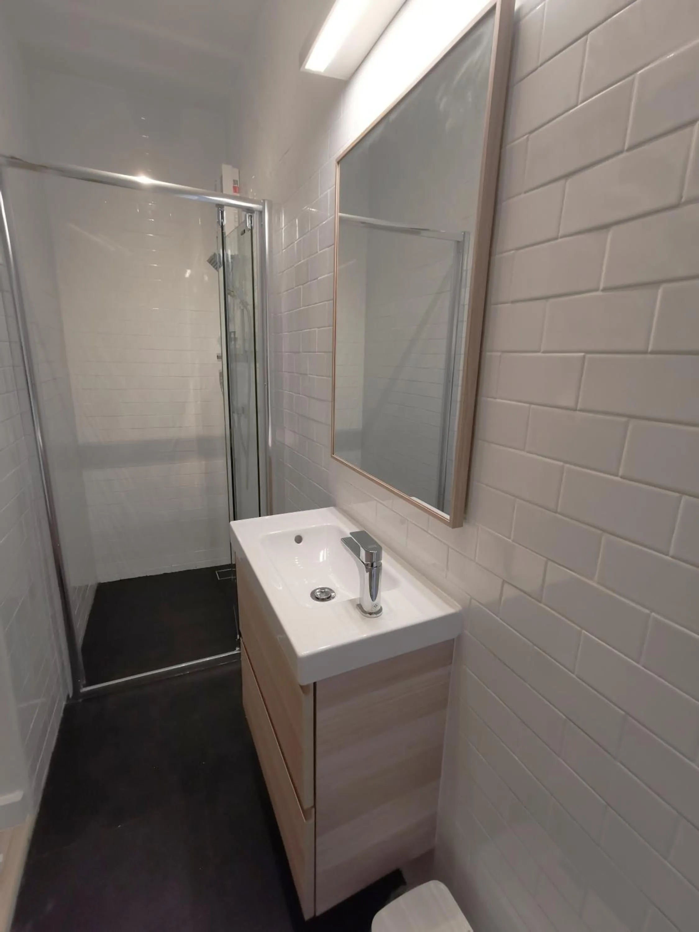 Bathroom in Double Bed Hotel