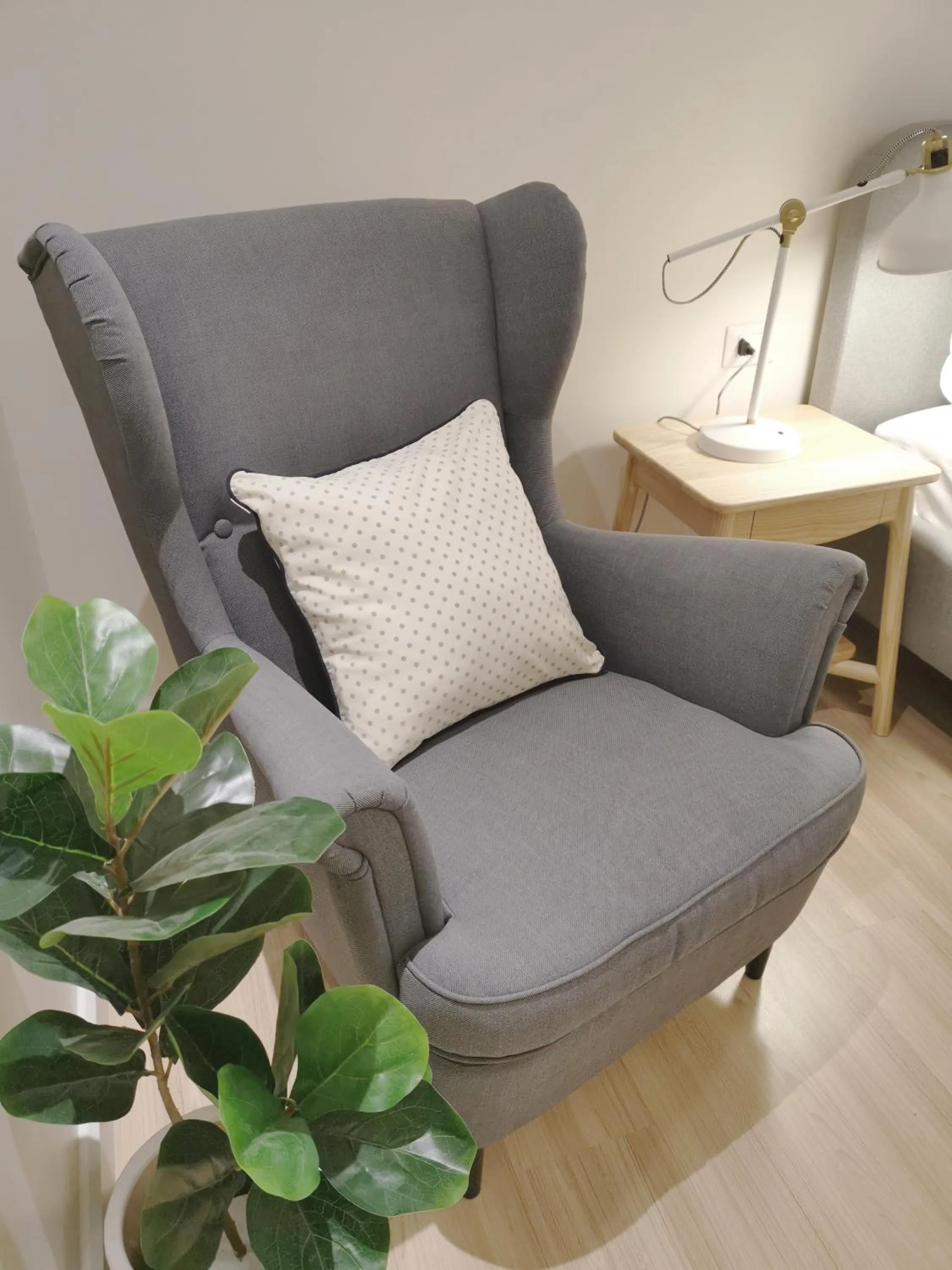 Seating area in Double Bed Hotel