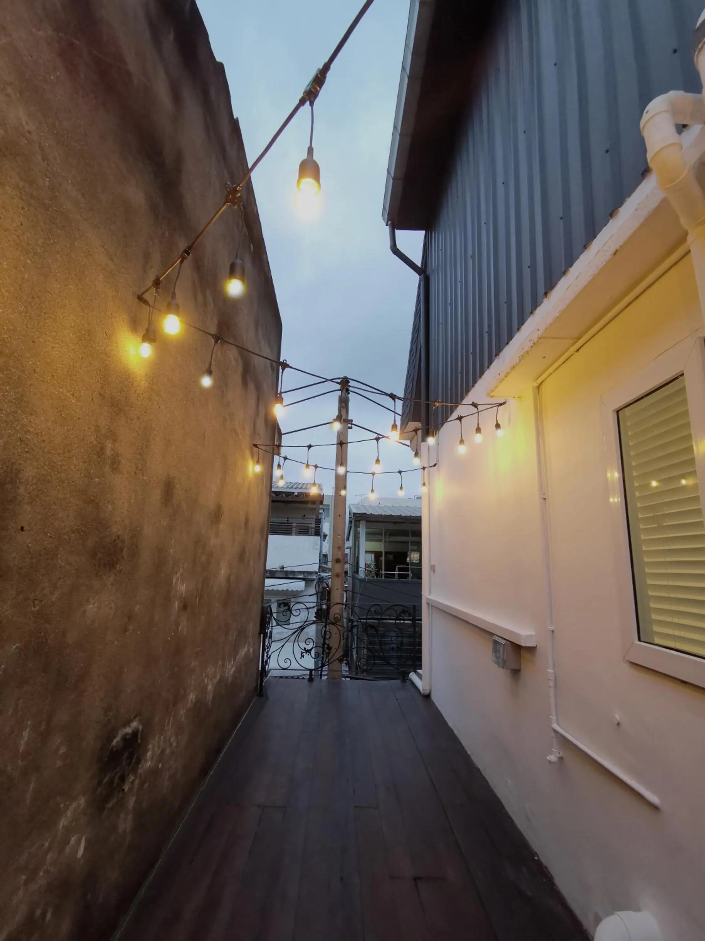 Patio in Double Bed Hotel