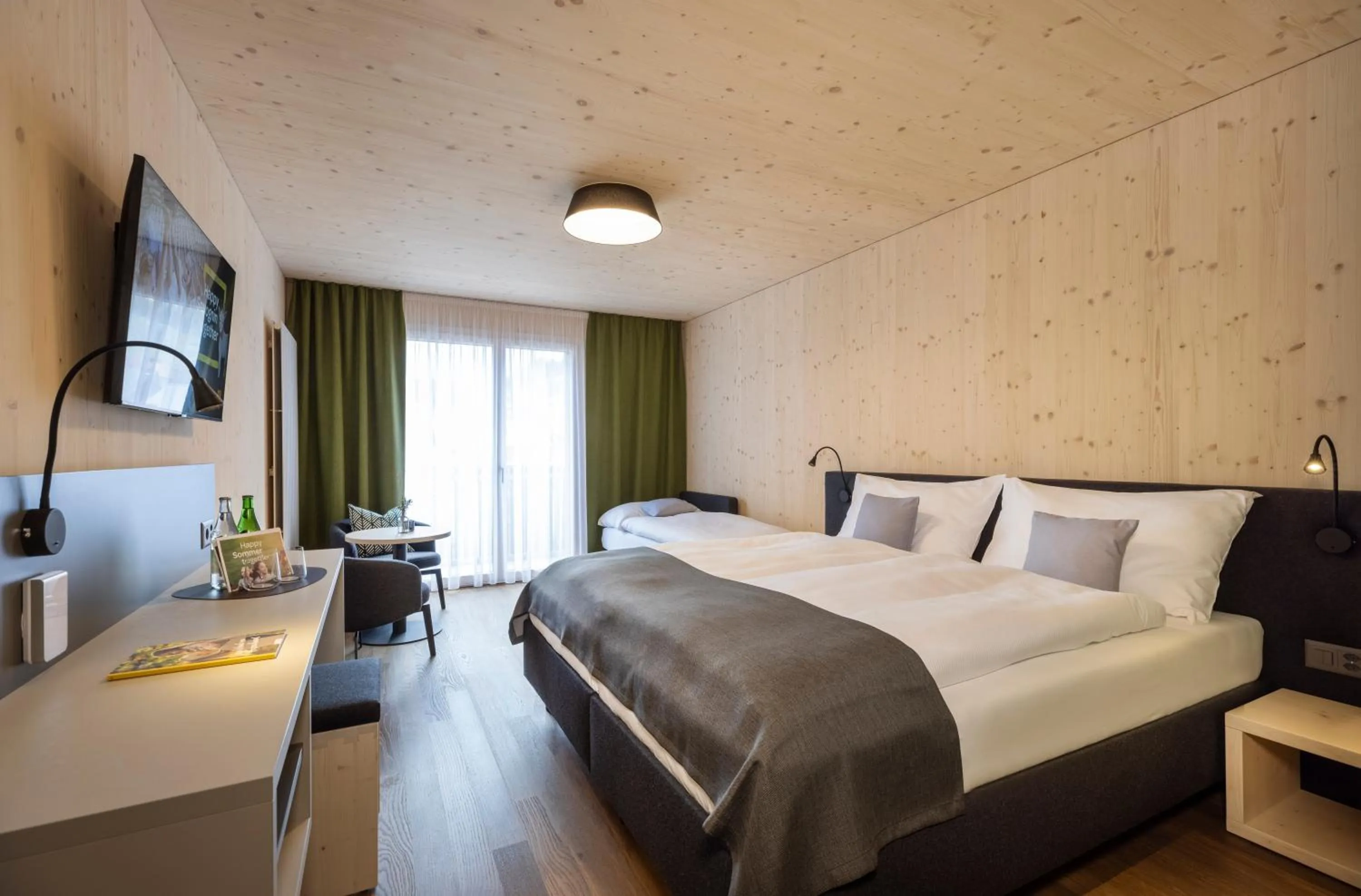 Bed in JUFA Hotel Savognin