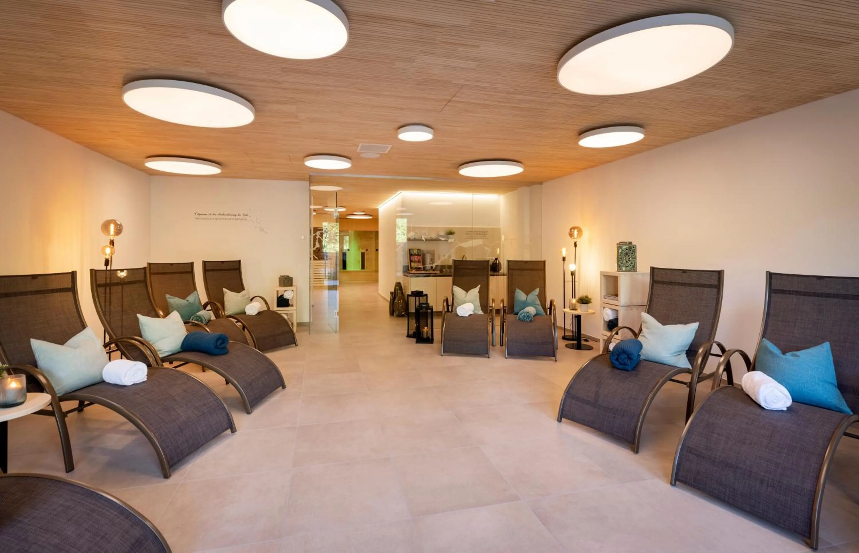 Sauna in JUFA Hotel Savognin