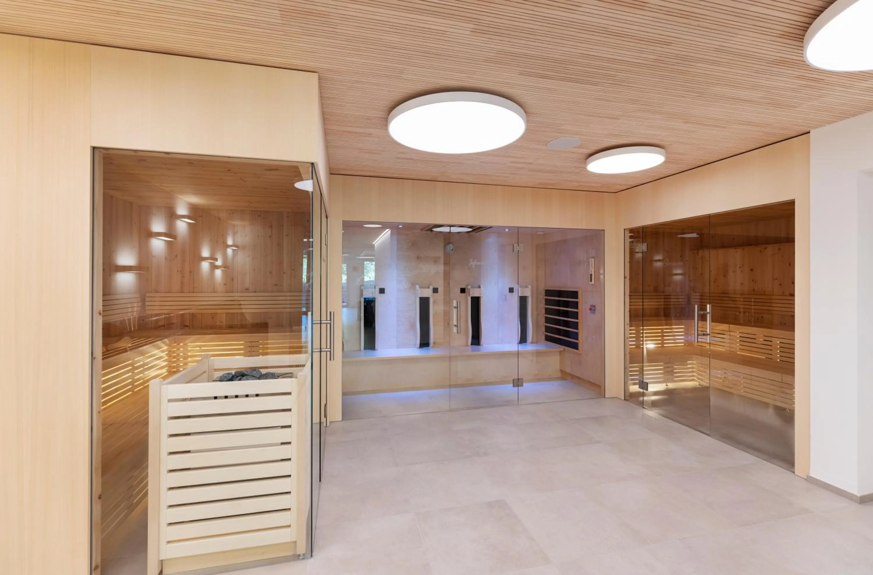 Sauna in JUFA Hotel Savognin