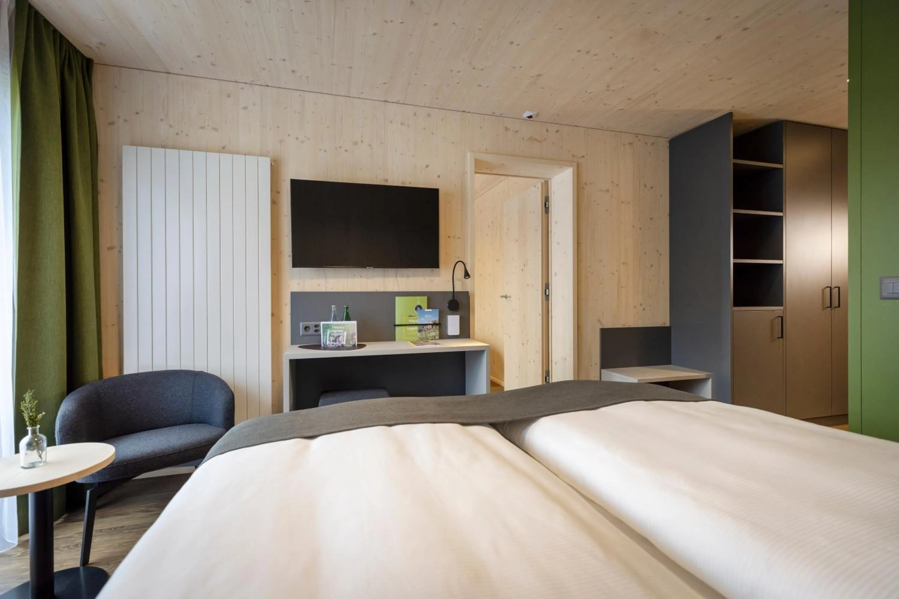 Photo of the whole room, Bed in JUFA Hotel Savognin