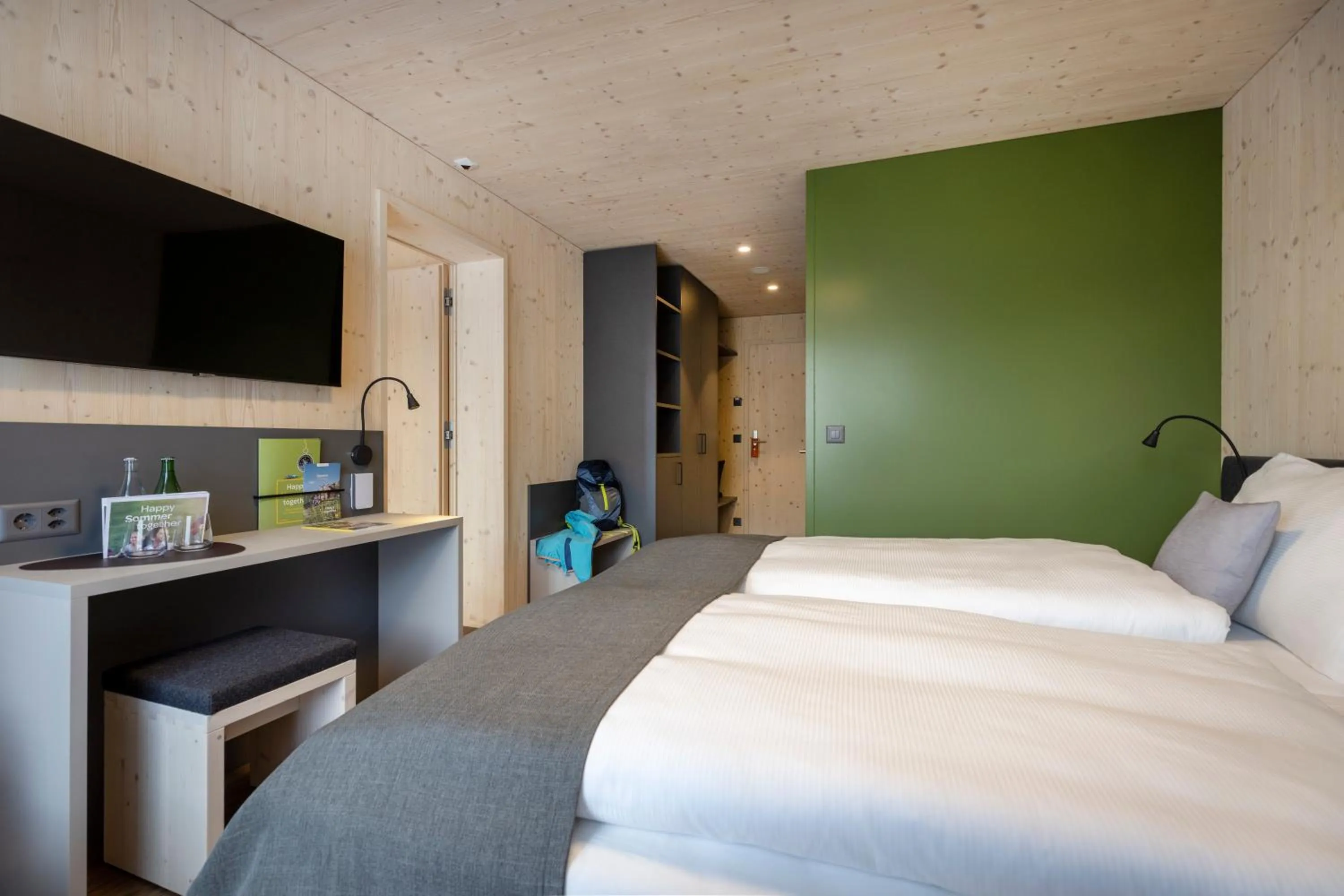 Photo of the whole room, Bed in JUFA Hotel Savognin