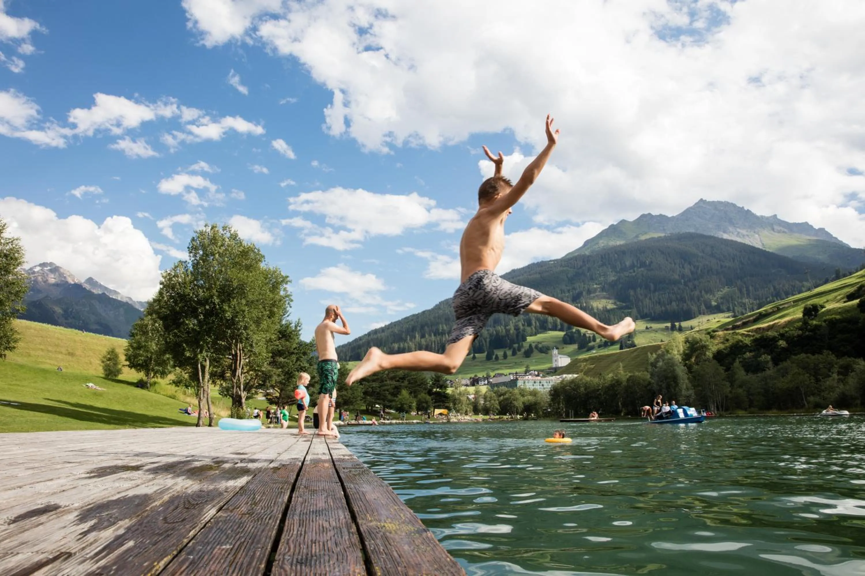 Natural landscape in JUFA Hotel Savognin